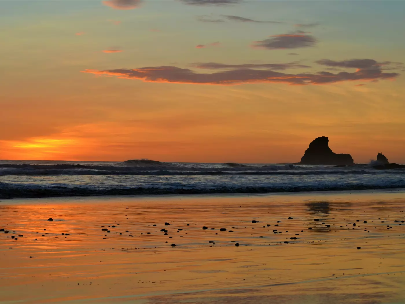 Go for a dip on the coast of San Juan del Sur