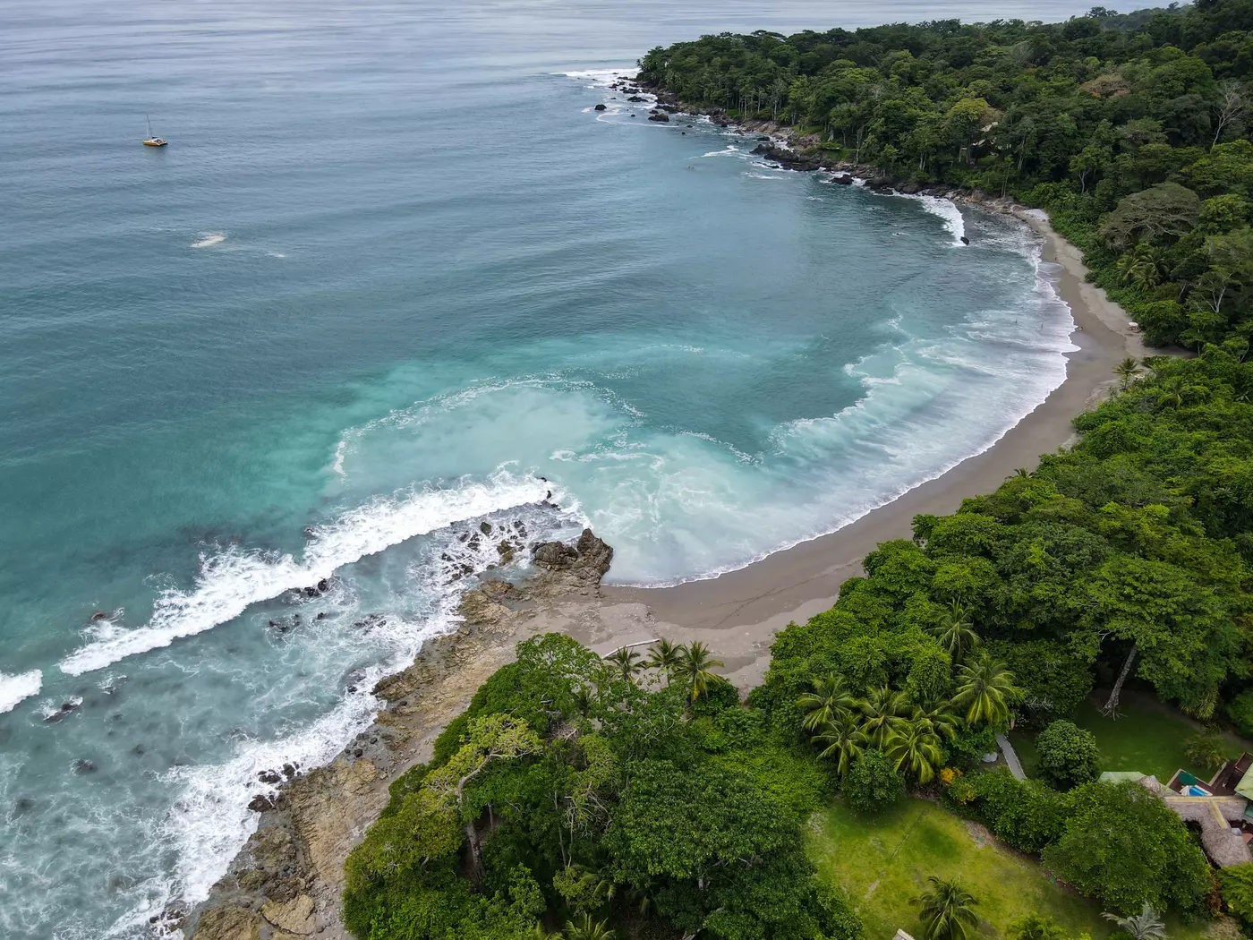 Paradise Beach at Playa Matapalo