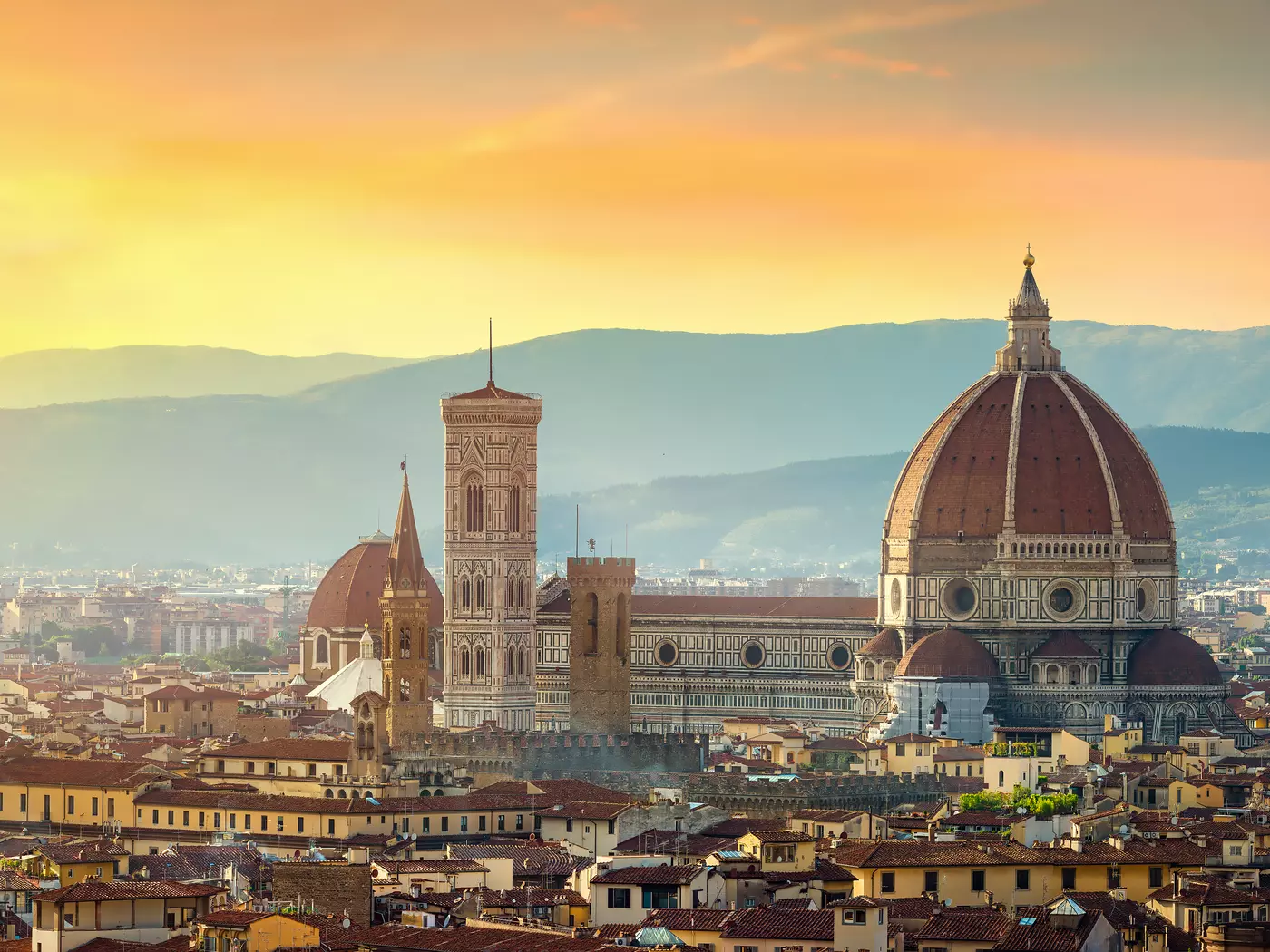 Sunset in Florence