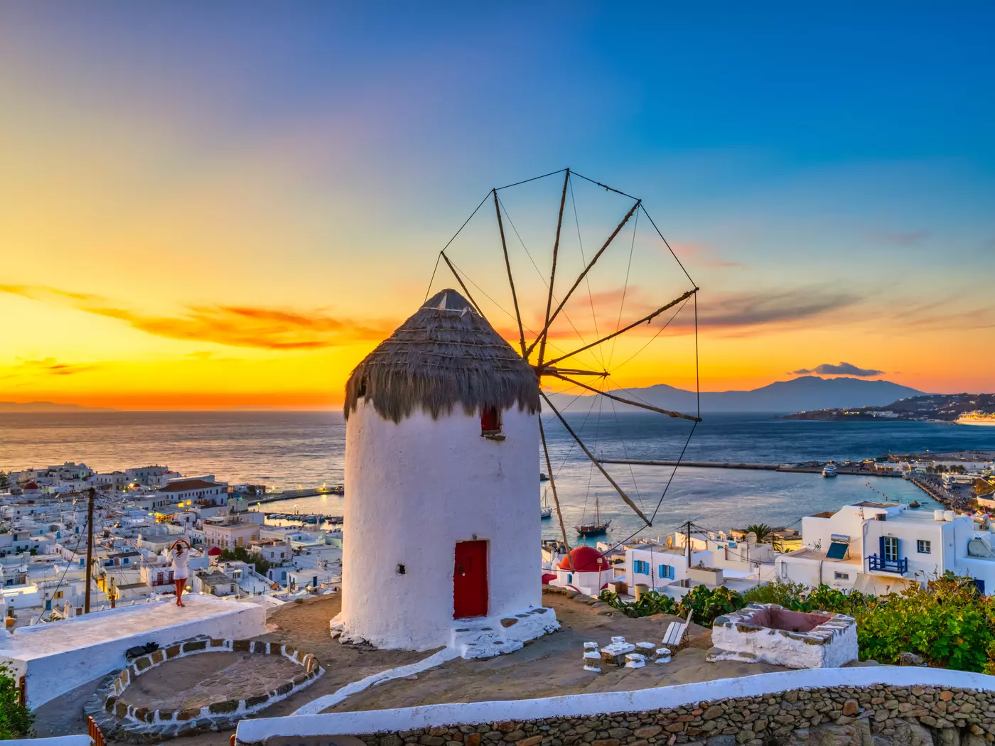 The windmills of Mykonos