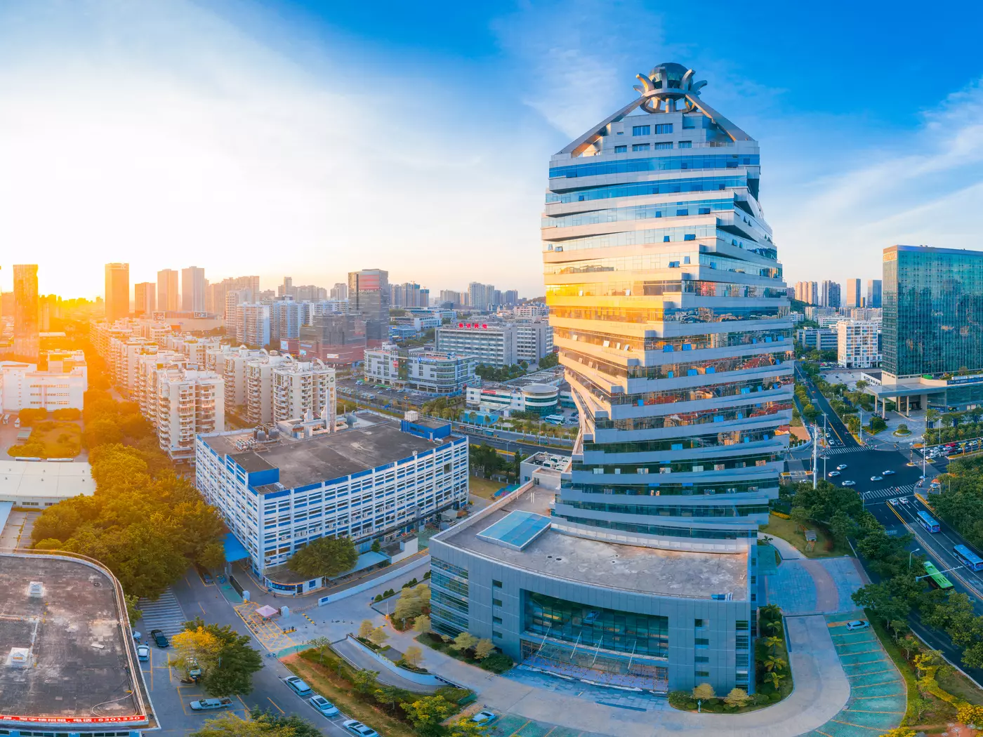 Urban scenery of Xiamen City