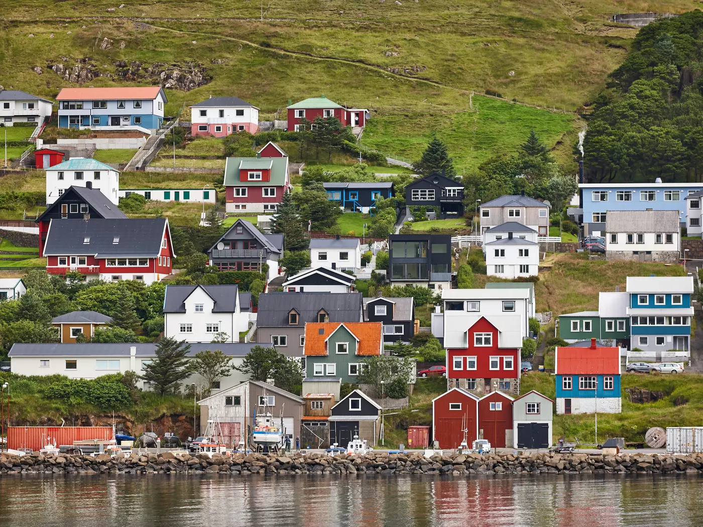 Suduroy's main town, Tvoroyri
