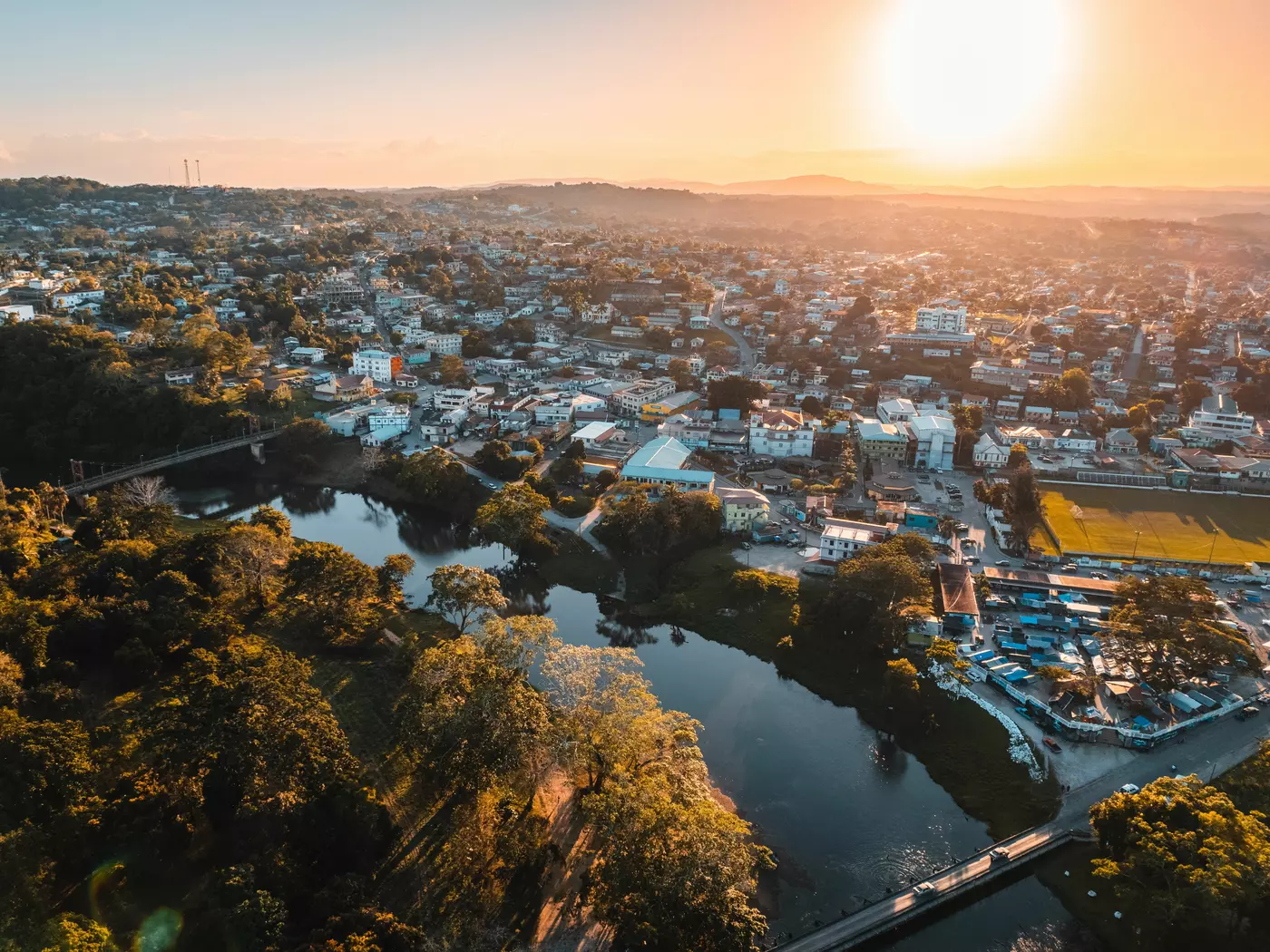 Experience San Ignacio alongside the Macal River