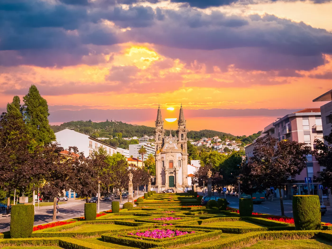 Sunset at Guimaraes 