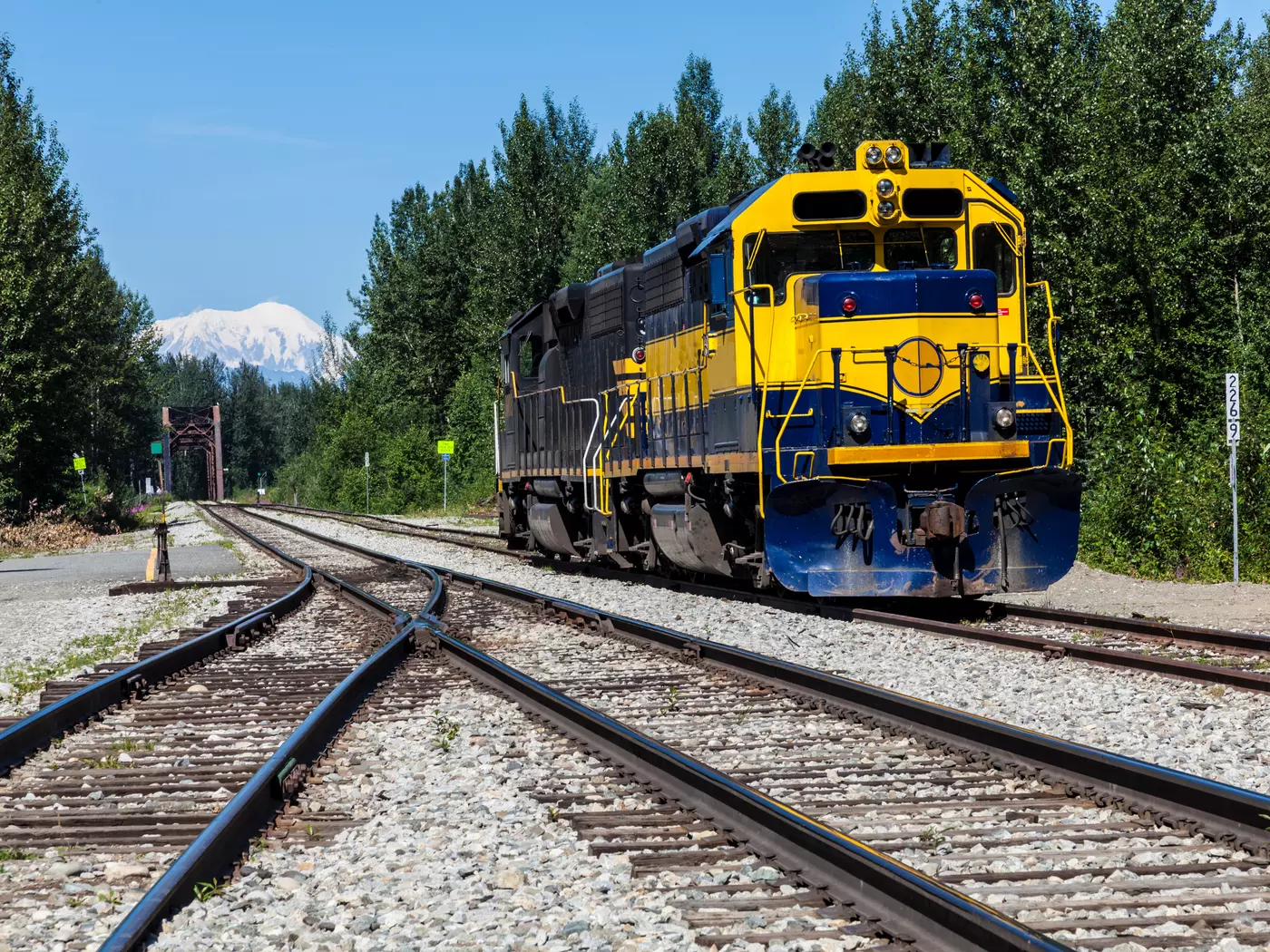 Rail across Alaska