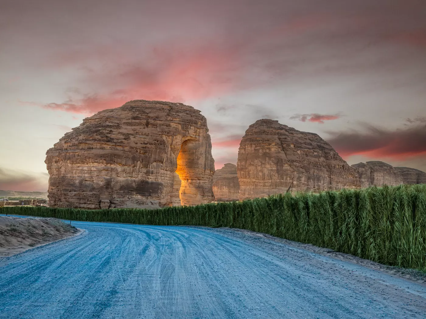 AlUla AlUla offers the visitor a combination of historical and geographic landmarks