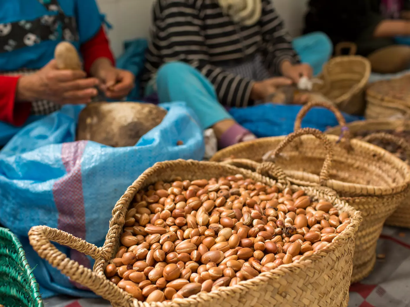 Argan oil factory, Morocco