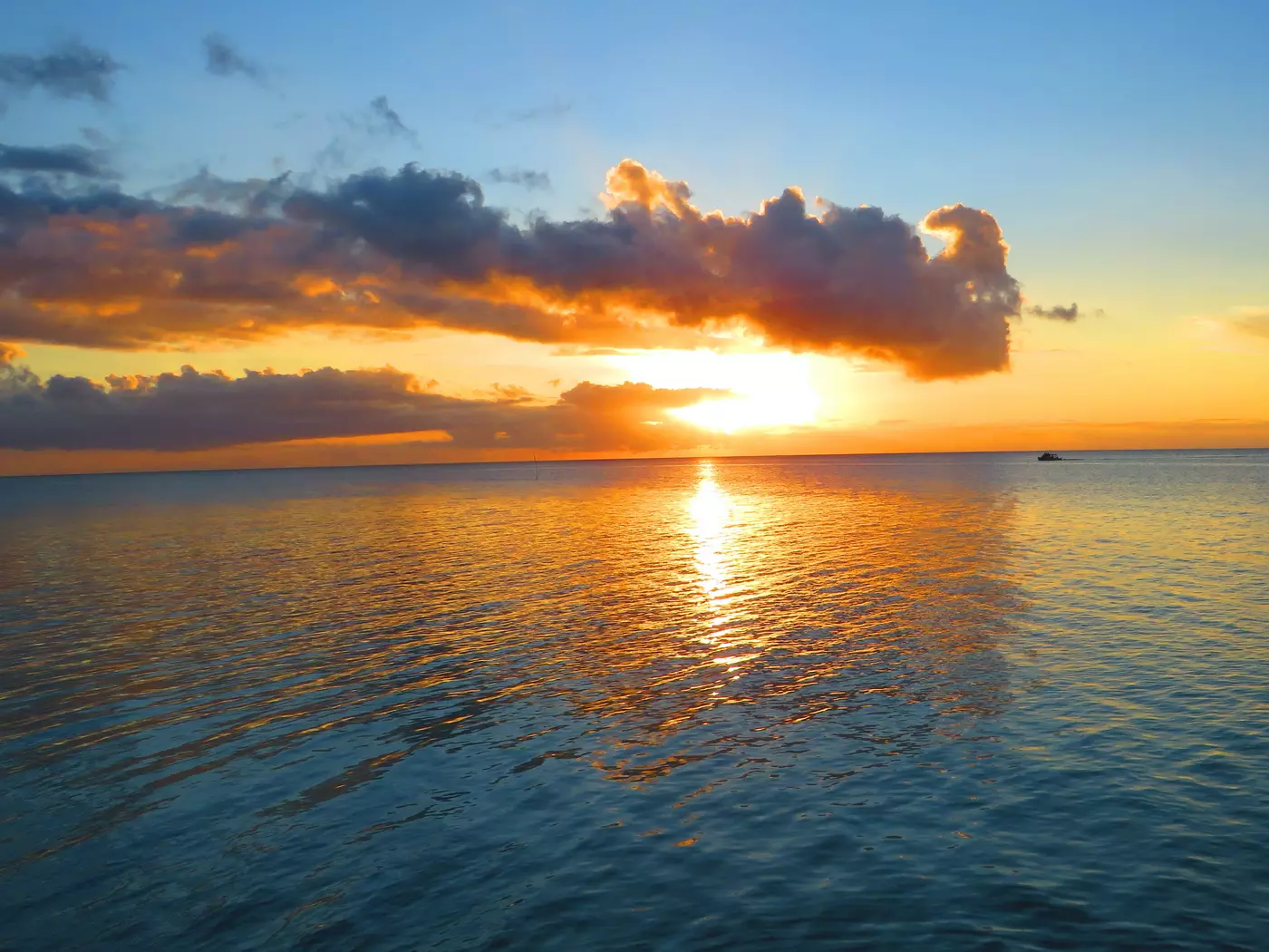 Watch sensational sunsets every evening