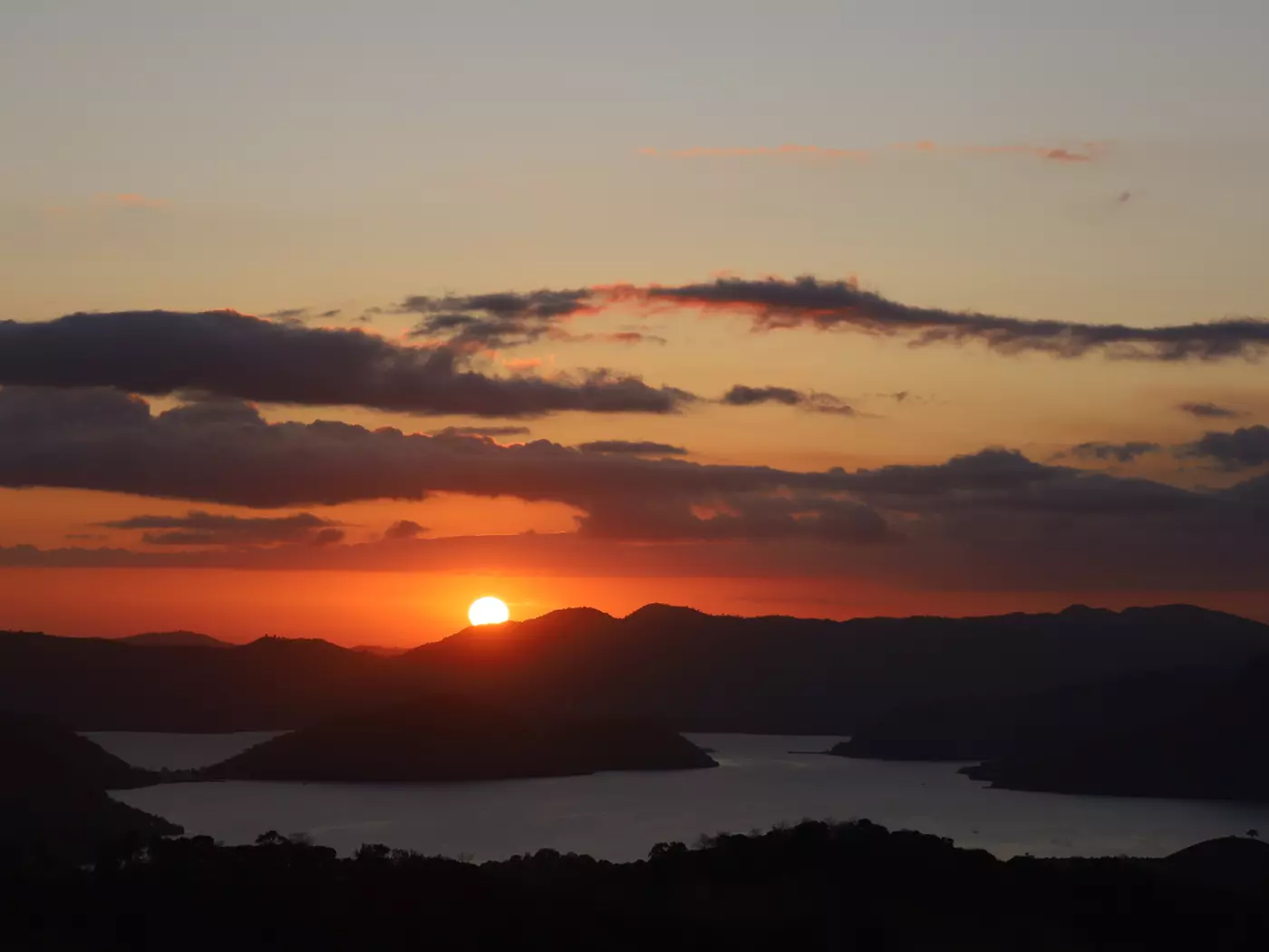 Sunset over Coron