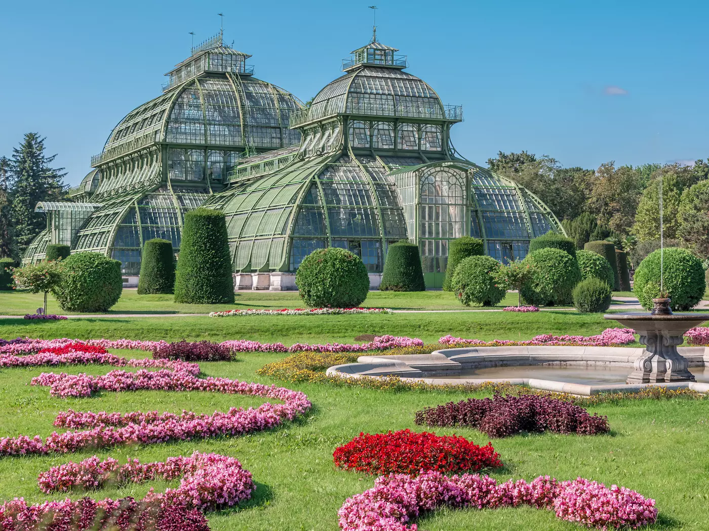 Palmenhaus Schoenbrunn in Vienna 