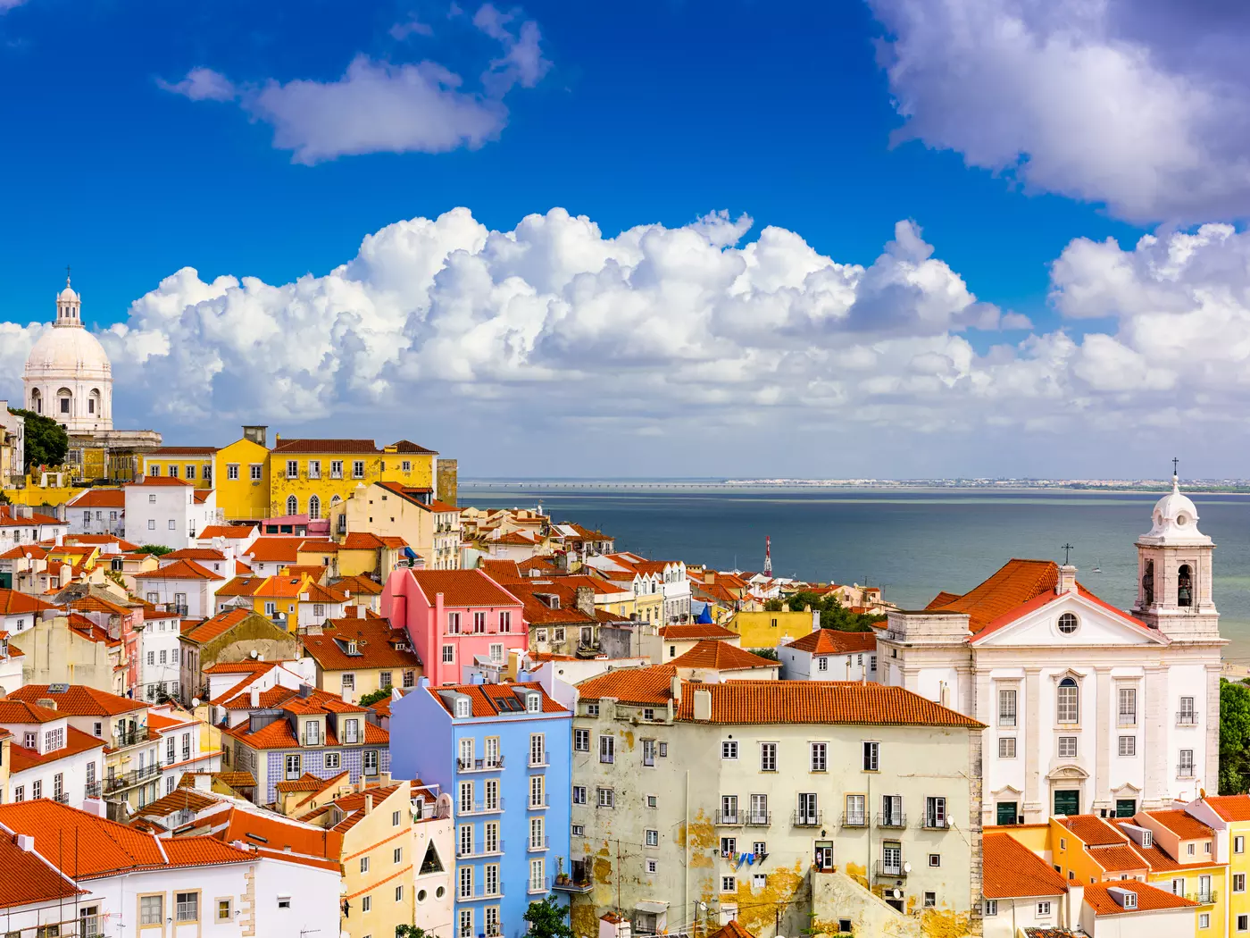 Alfama district in Lisbon