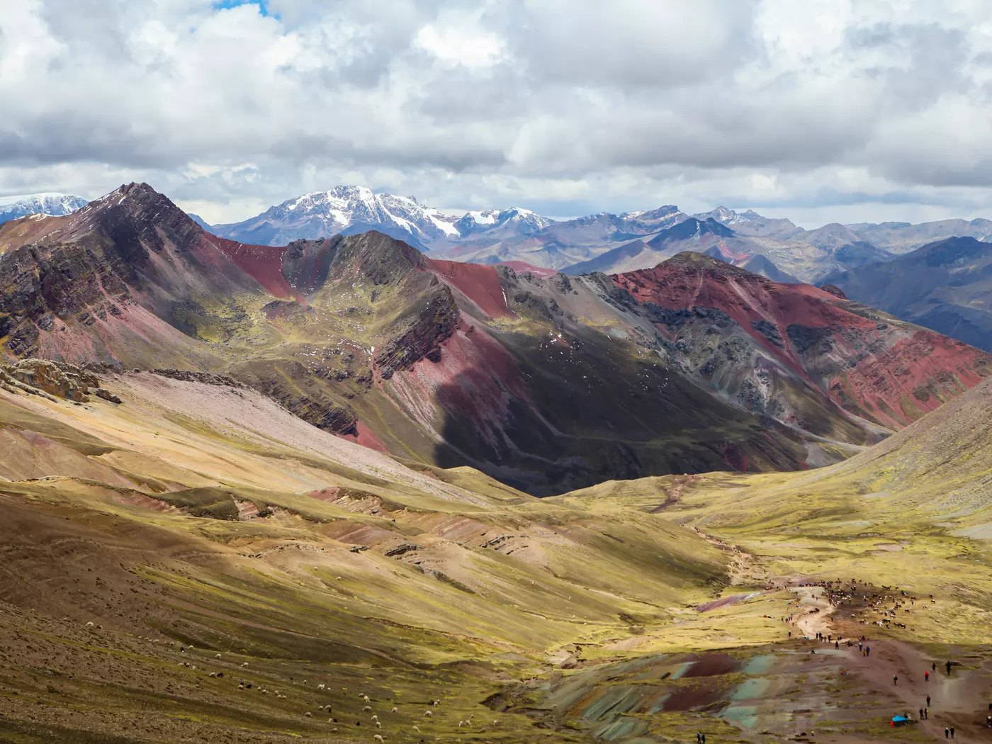 Hike your way up the Rainbow Mountain