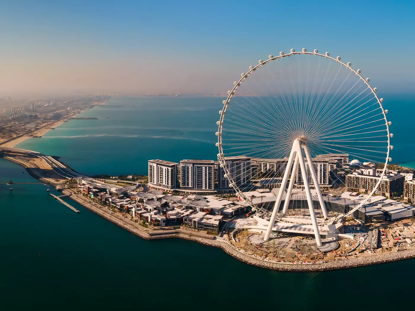 Ain Dubai Ferris Wheel on Bluewaters island, Dubai, UAE