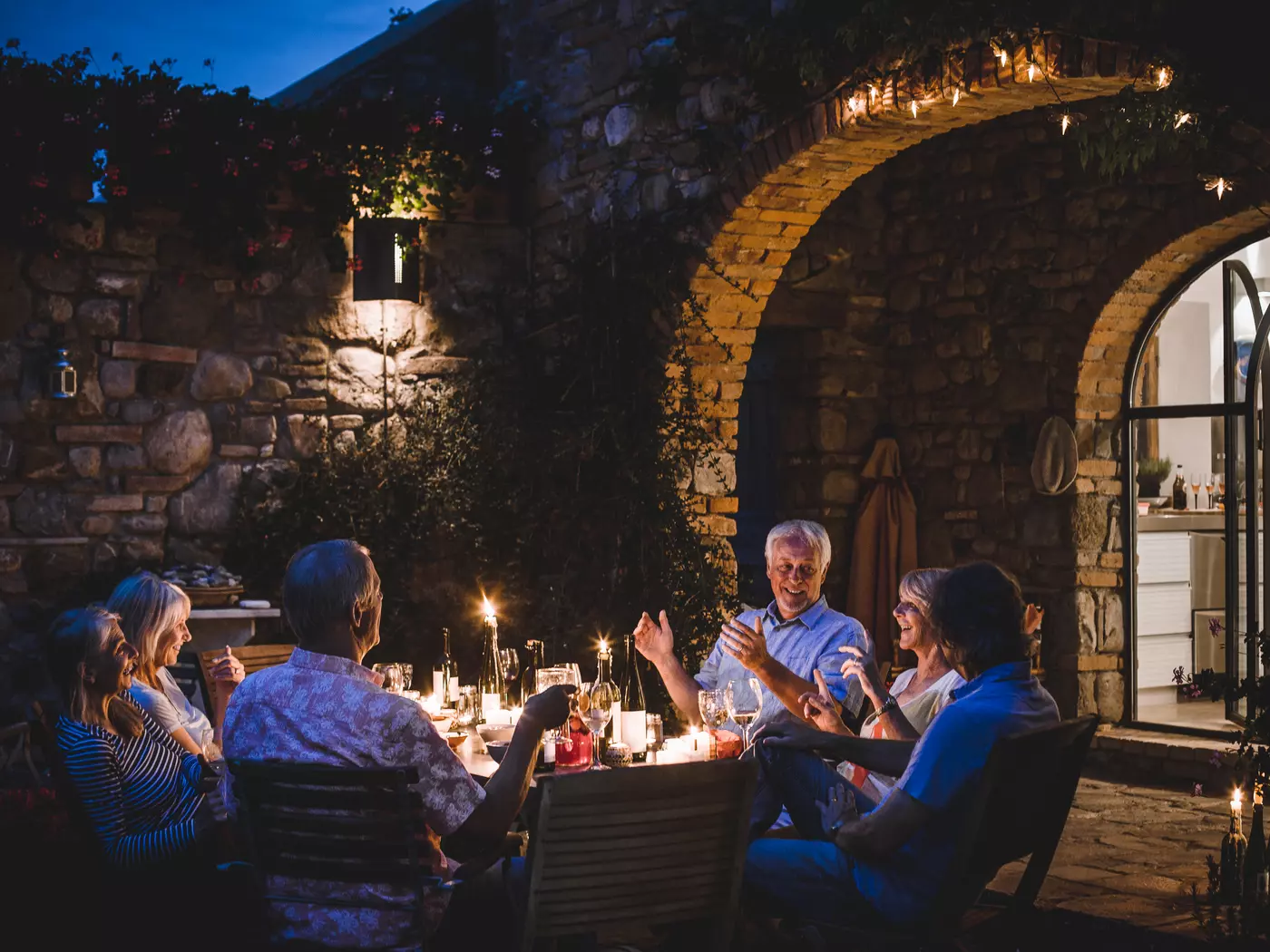 Dine Alfresco in Tuscany