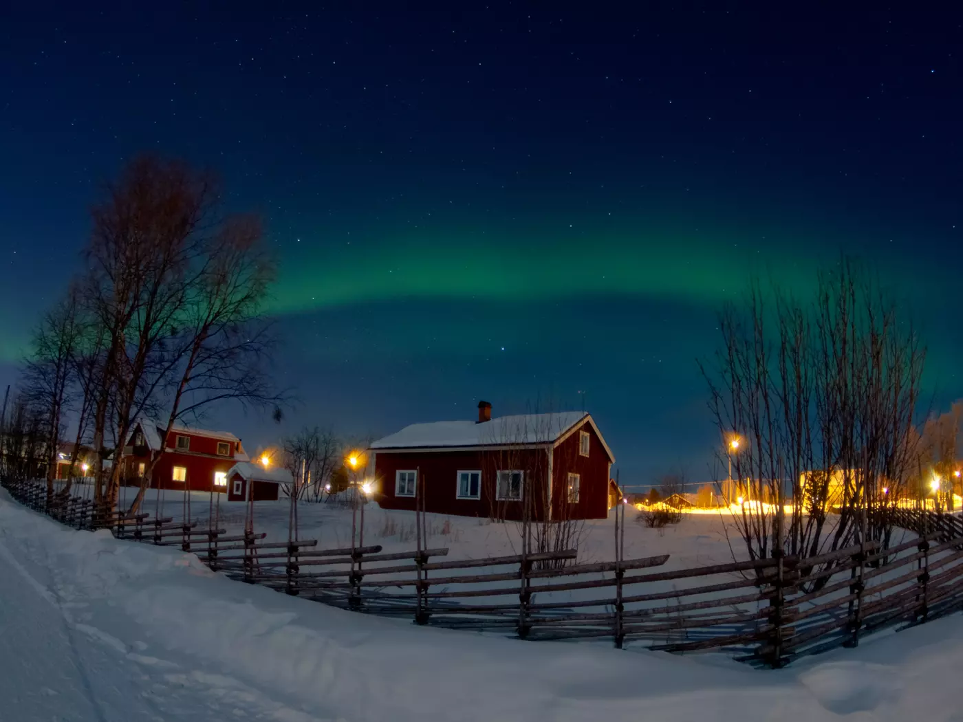 The Aurora Borealis, Sweden