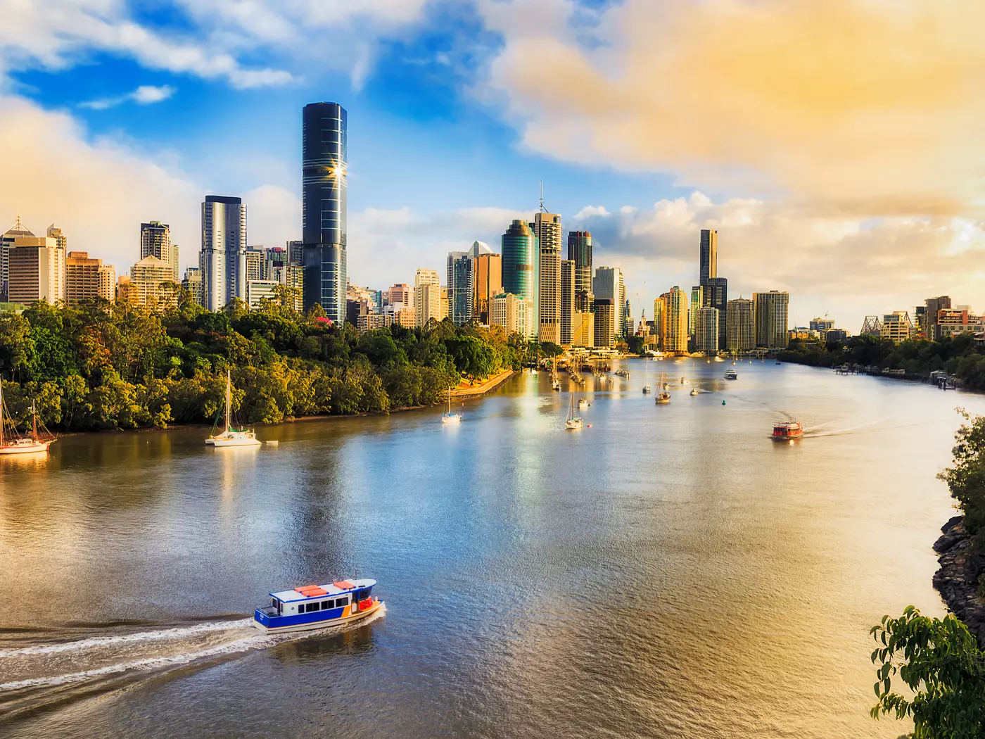 Brisbane, the Capital of Queensland, offers laidback charm and urban energy