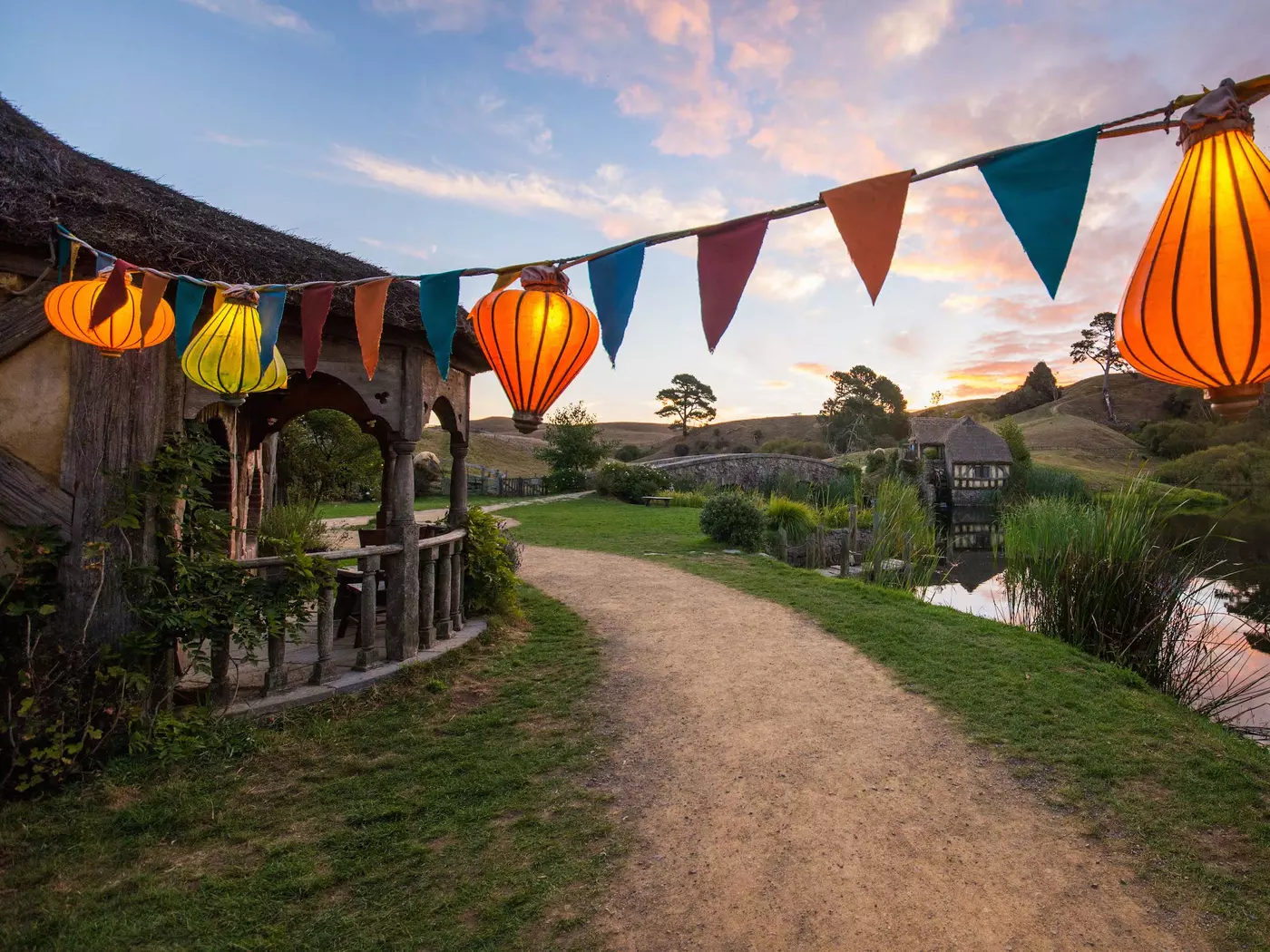 Balloons over Hobbiton, Courtesy of Hobbiton