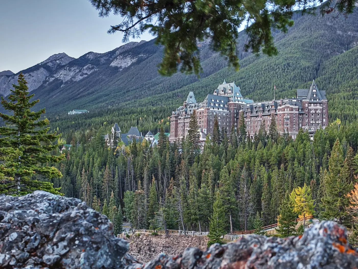 Stay at the legendary Banff Springs Hotel