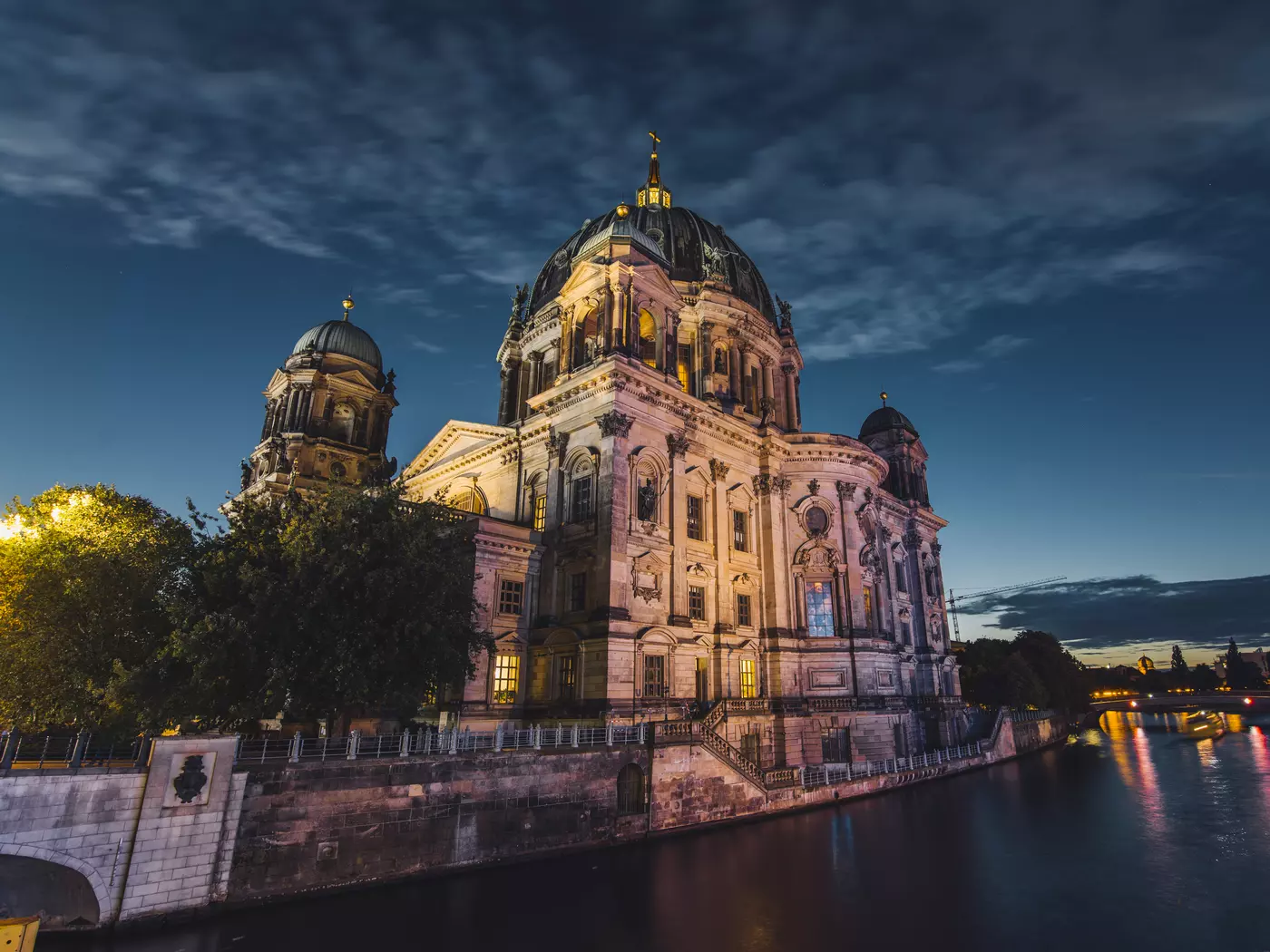 On Museum Island, Berlin Cathedral is the largest church in the city