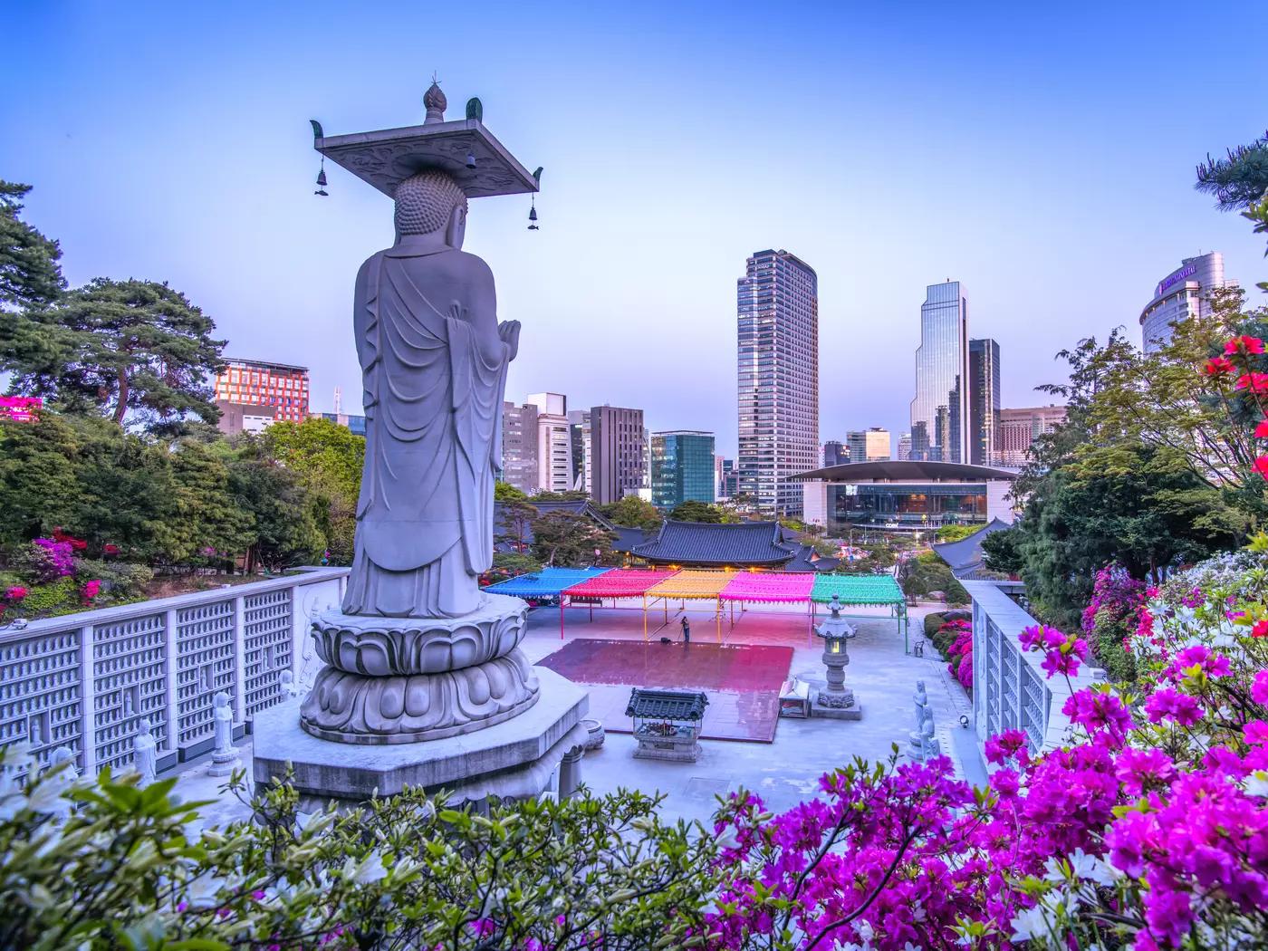 Bongeunsa Temple, Seoul, South Korea