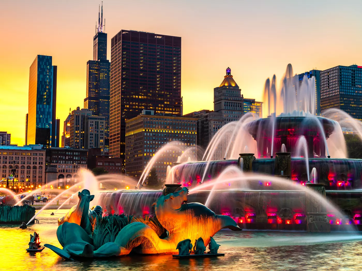 Buckingham Fountain in Chicago