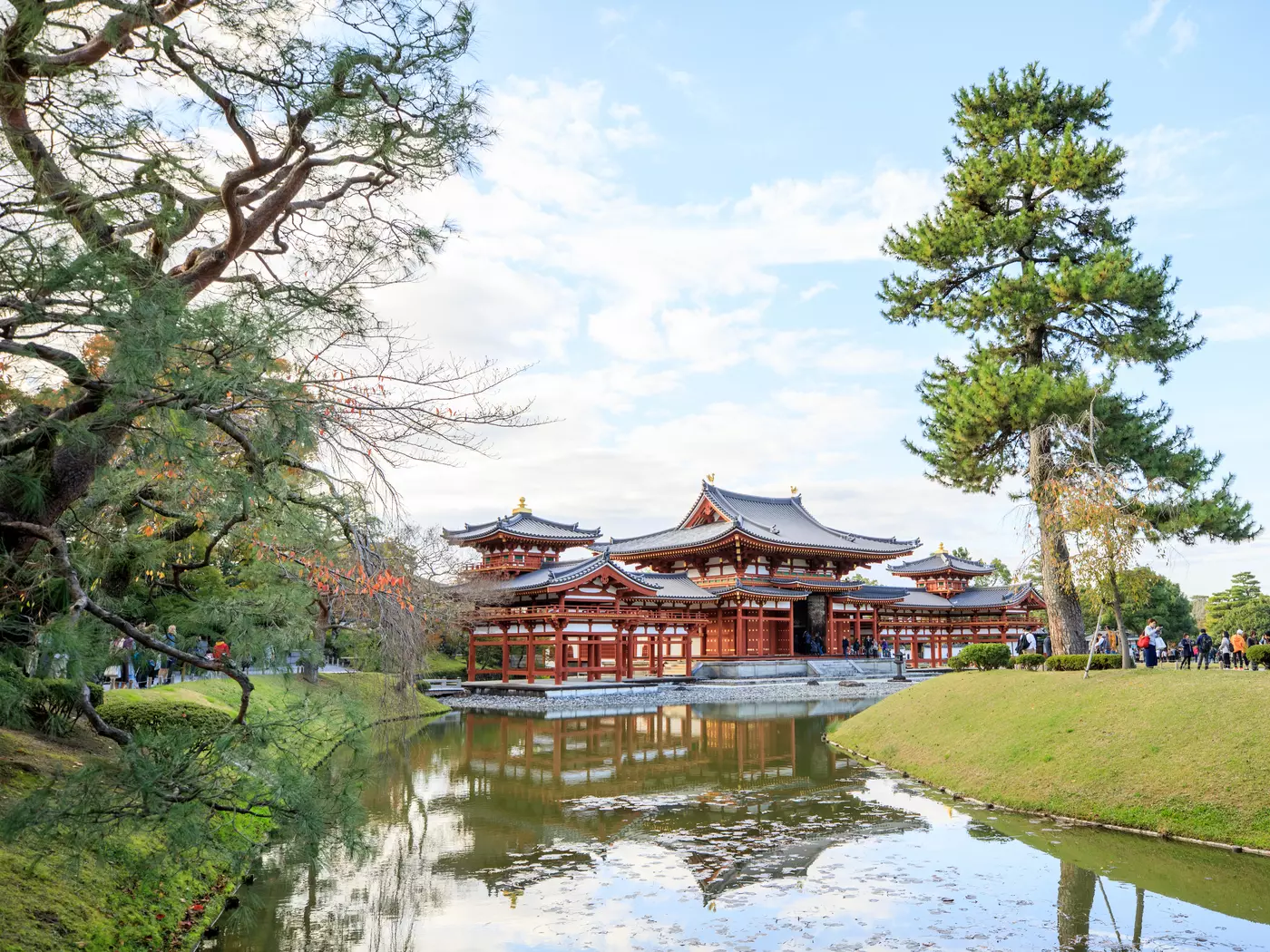 The Byodo-In Temple on the island of O'ahu, Hawai'i