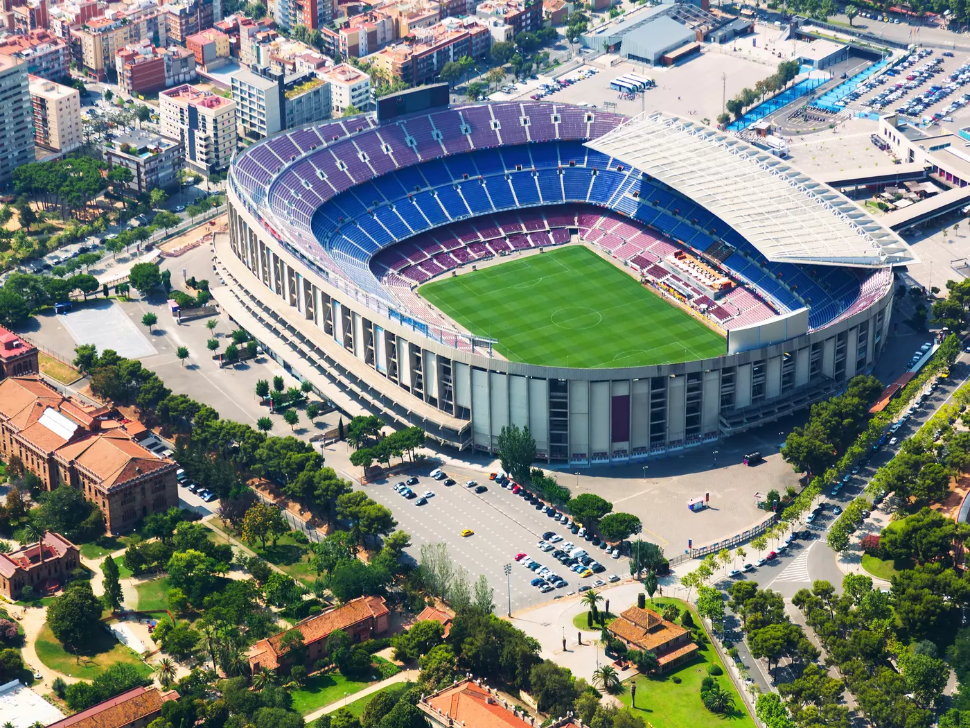 Camp Nou, the stadium of FC Barcelona