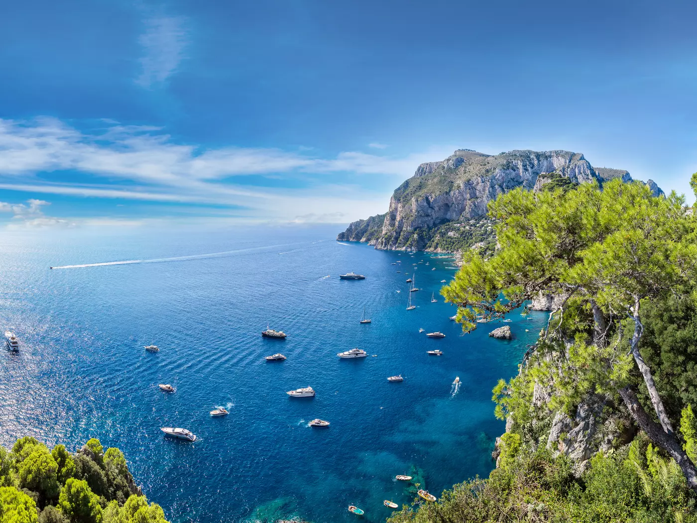 Beloved for its dramatic craggy coastline, Capri is considered the jewel of southern Italy
