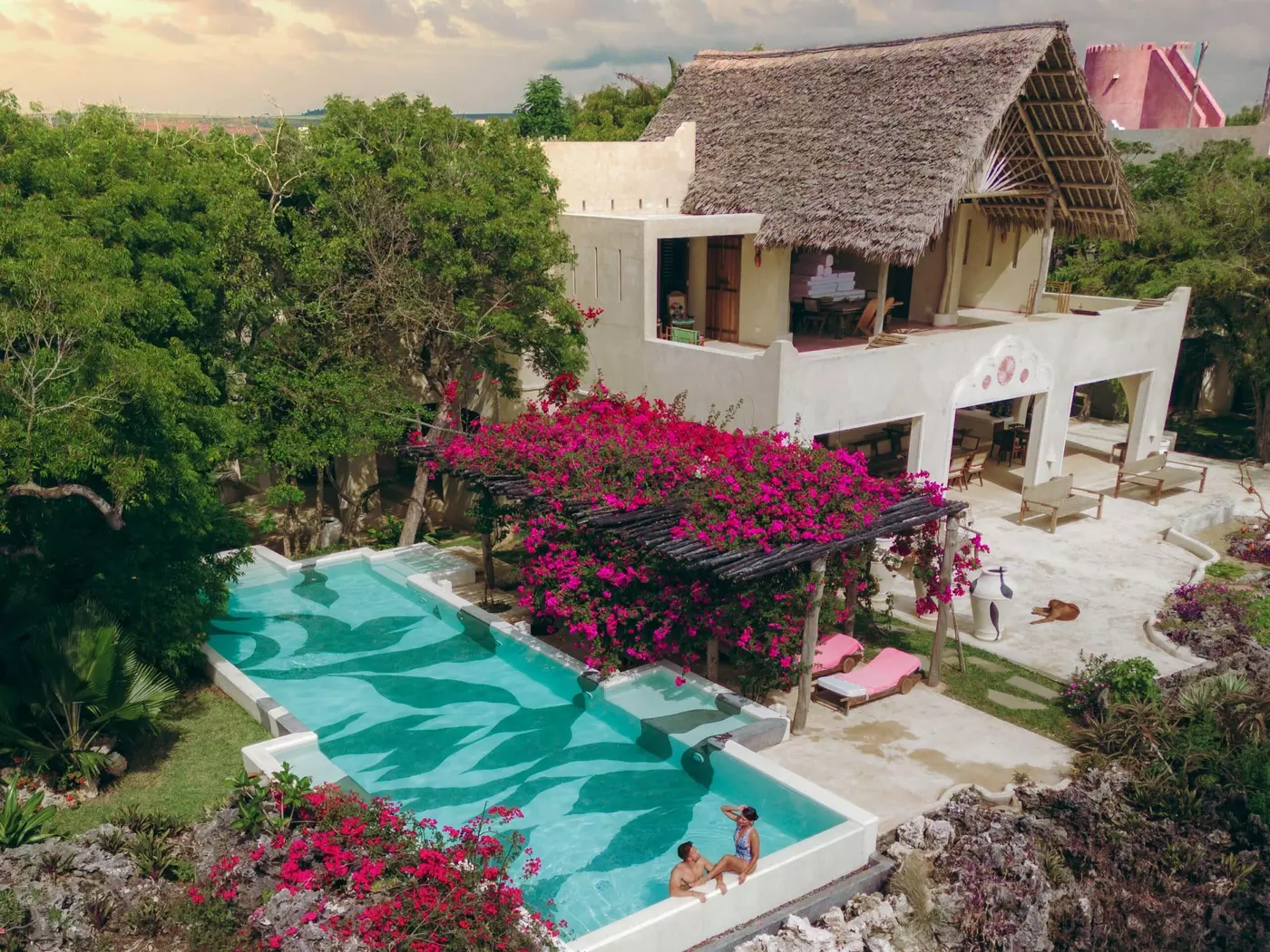 Relax on the shores of the Indian Ocean
