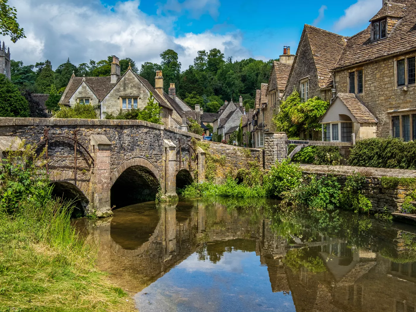 Castle Combe is often named as the 'prettiest village in England.'