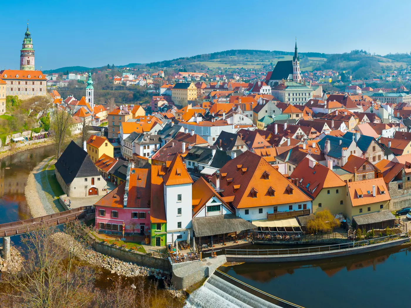 Český Krumlov a UNESCO Word Heritage Site, Czechia