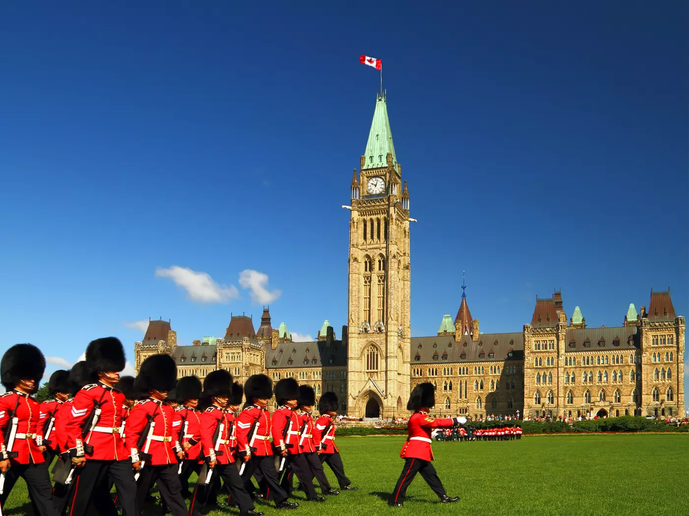 Changing of the guard, Parliament Hill, Ottawa