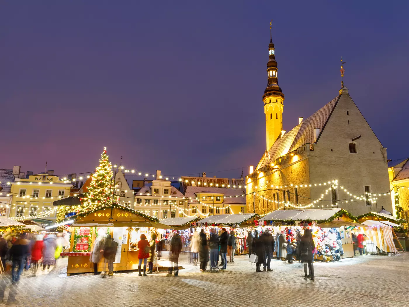 Christmas market in Tallinn