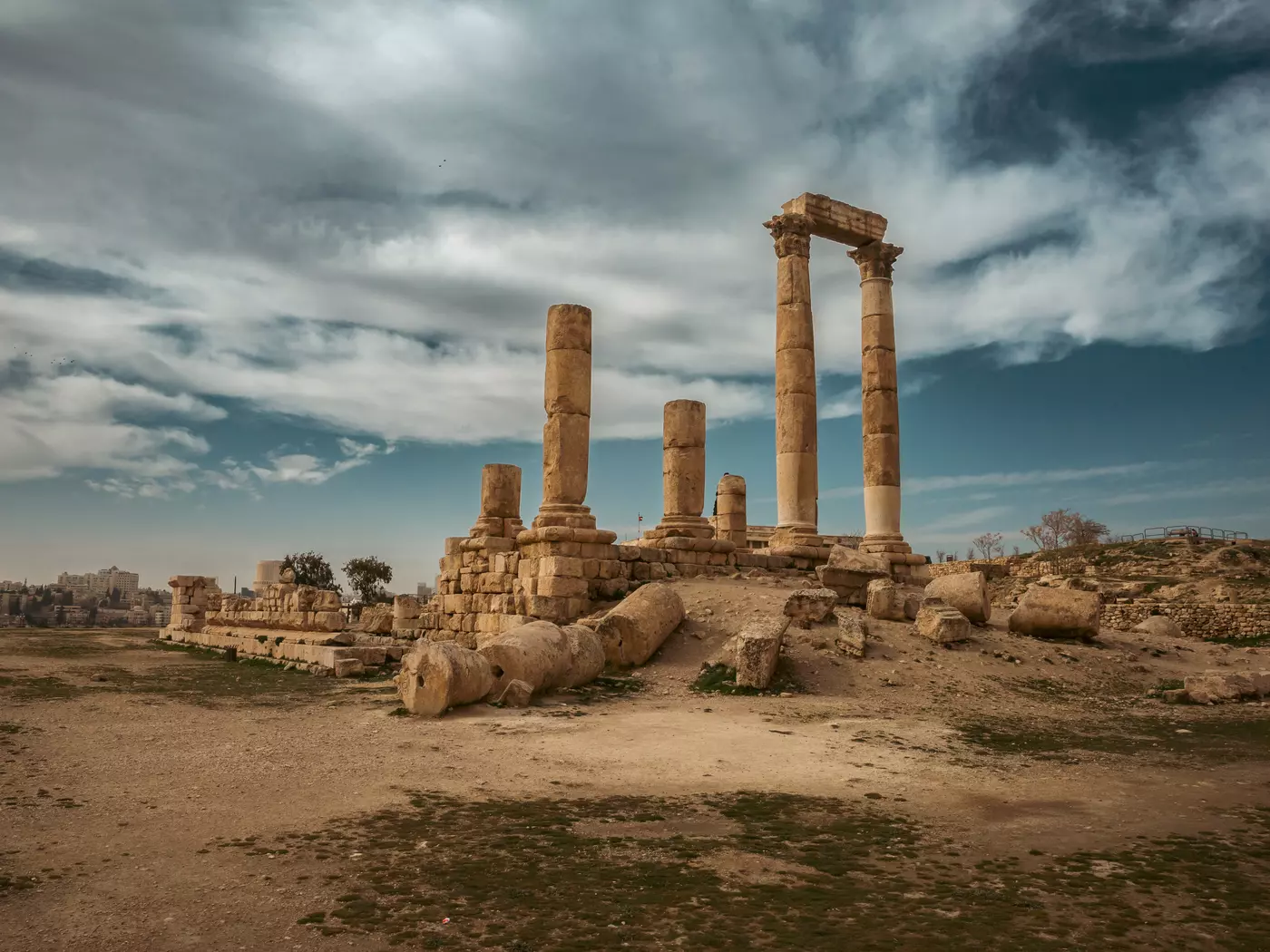 The Roman Citadel in Amman
