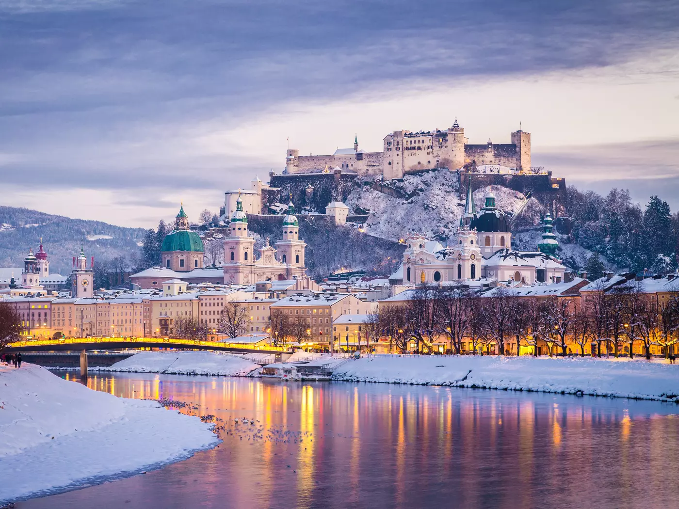 Salzburg, birthplace of Mozart was also the setting for the location for "The Sound of Music"