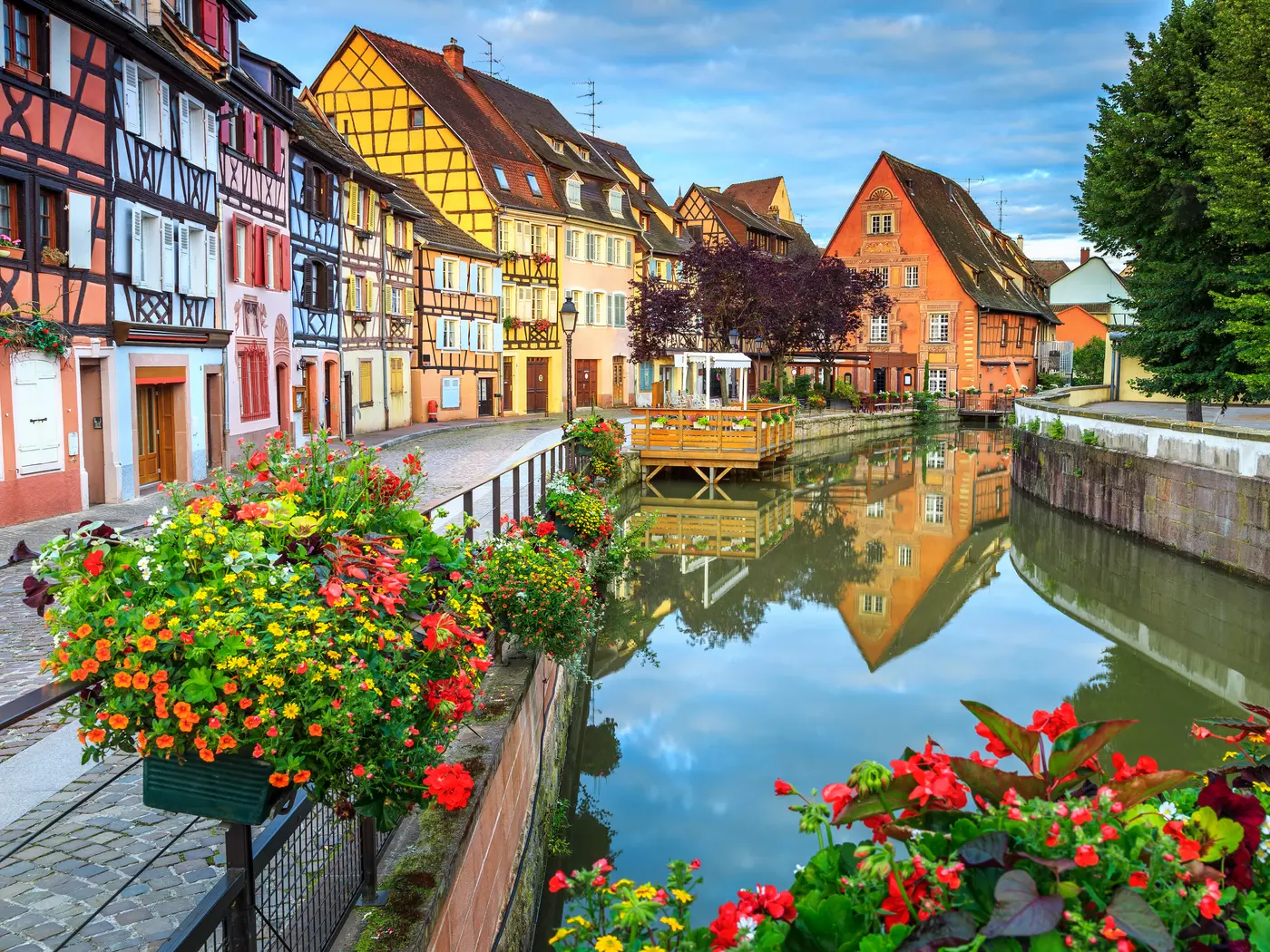 The charming town of Colmar is situated in the northeastern part of France's Alsace region