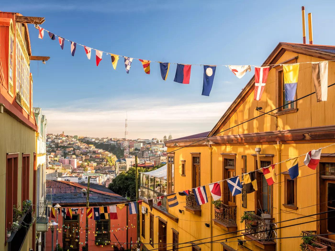 Colourful Views of Valparaiso, Chile