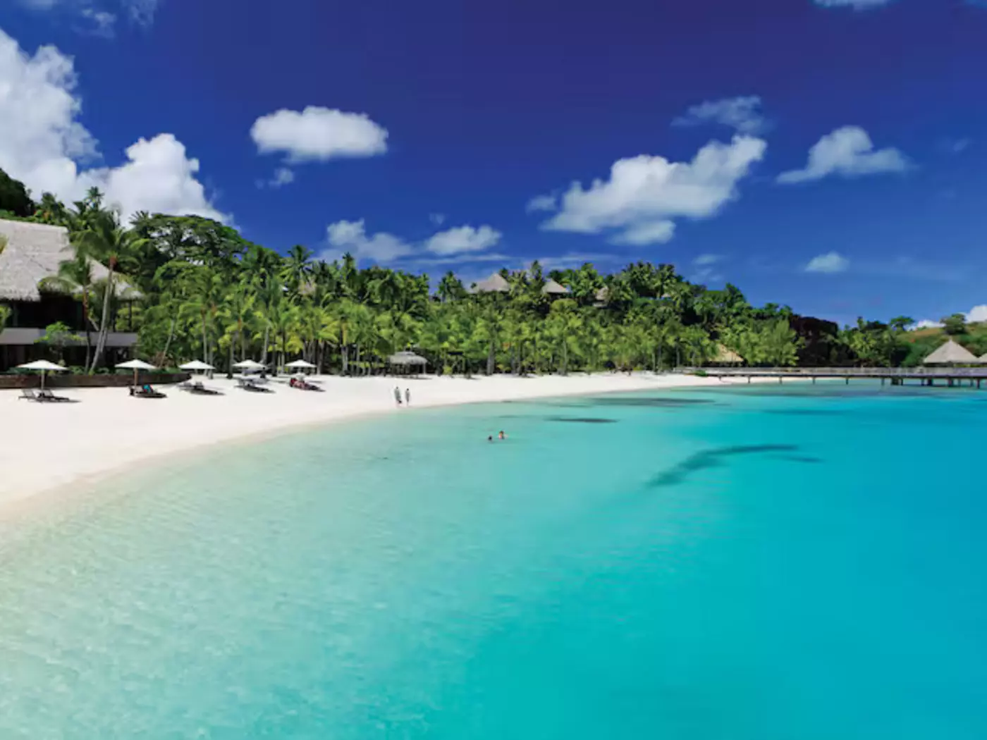 Private cove, Lagoon view
