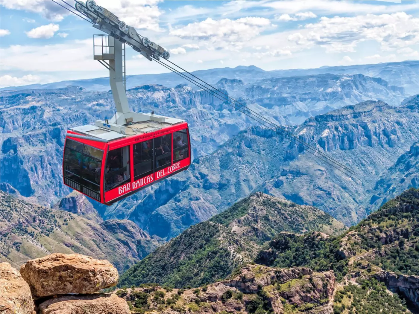 The Copper Canyon Cableway