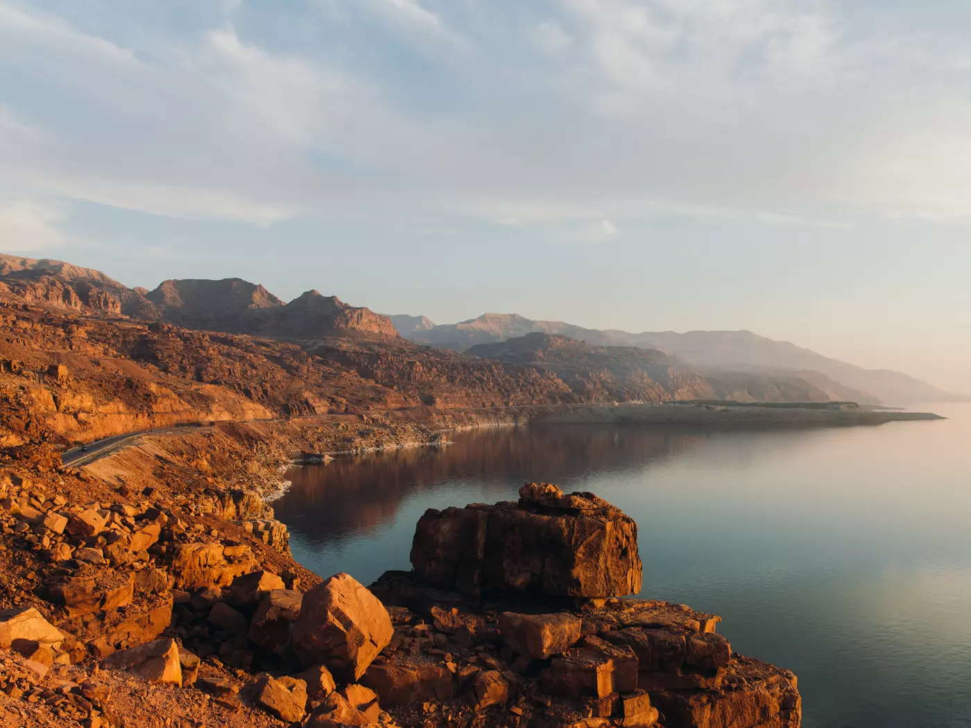 At 427 meters below sea level, the Dead Sea is the lowest land-based elevation on Earth