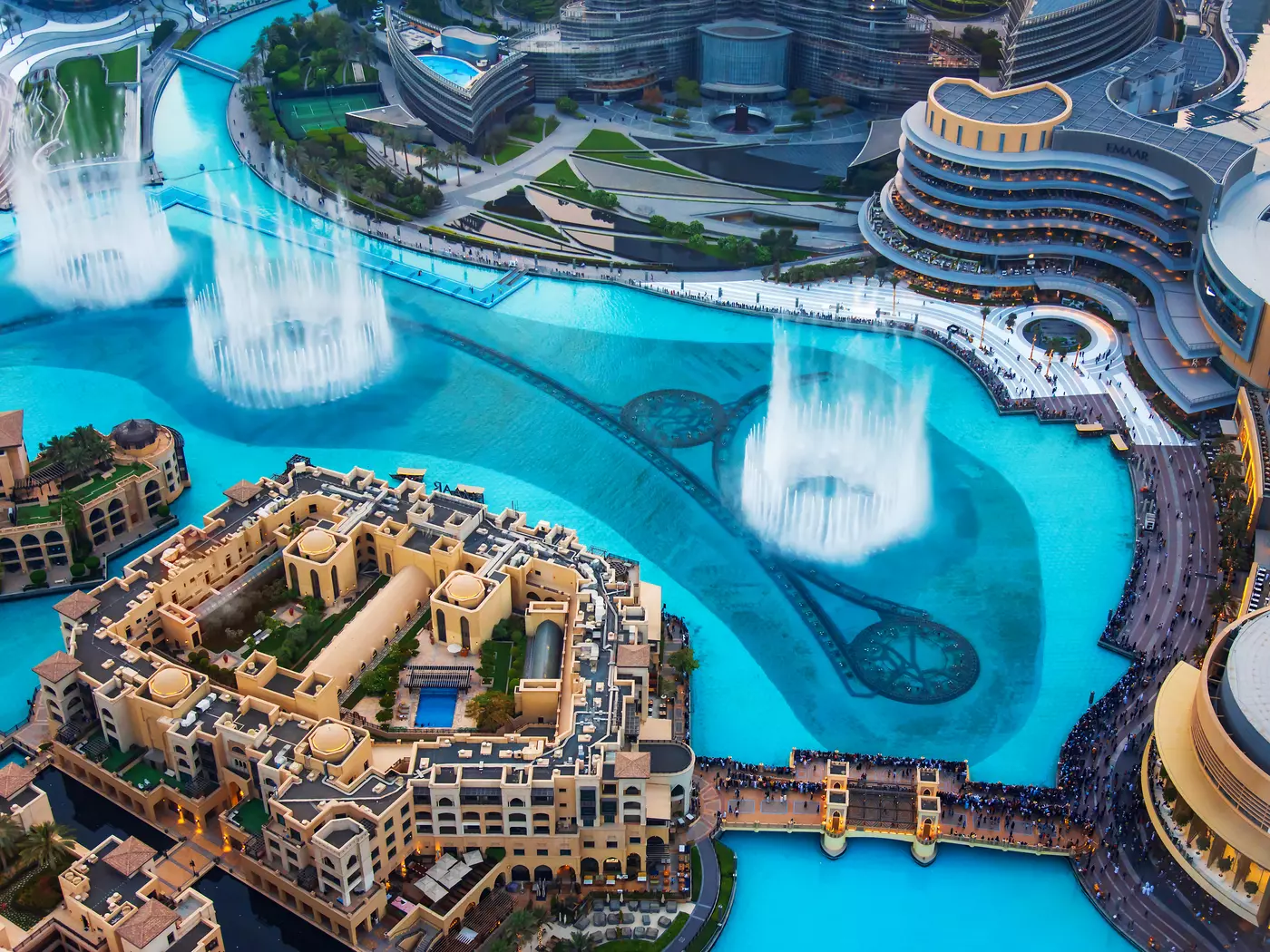 Magical Dubai Mall Fountain, Dubai Mall