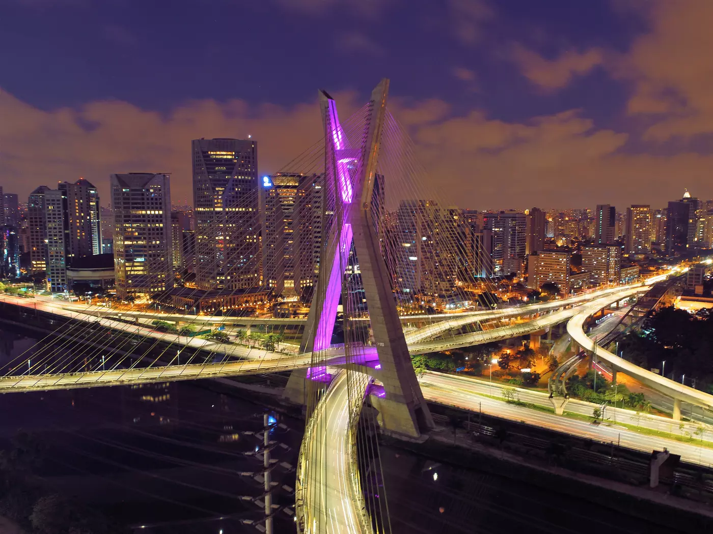 Estaiada's Bridge, São Paulo