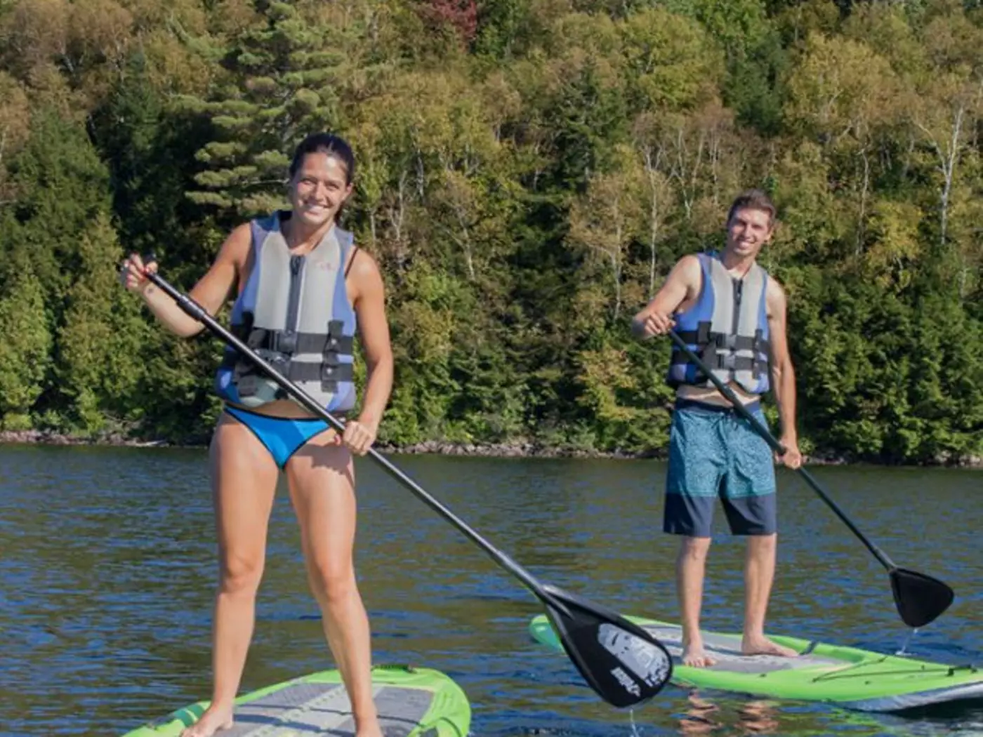 Explore Lake Sacacomie by Paddleboard, Hotel Sacacomie