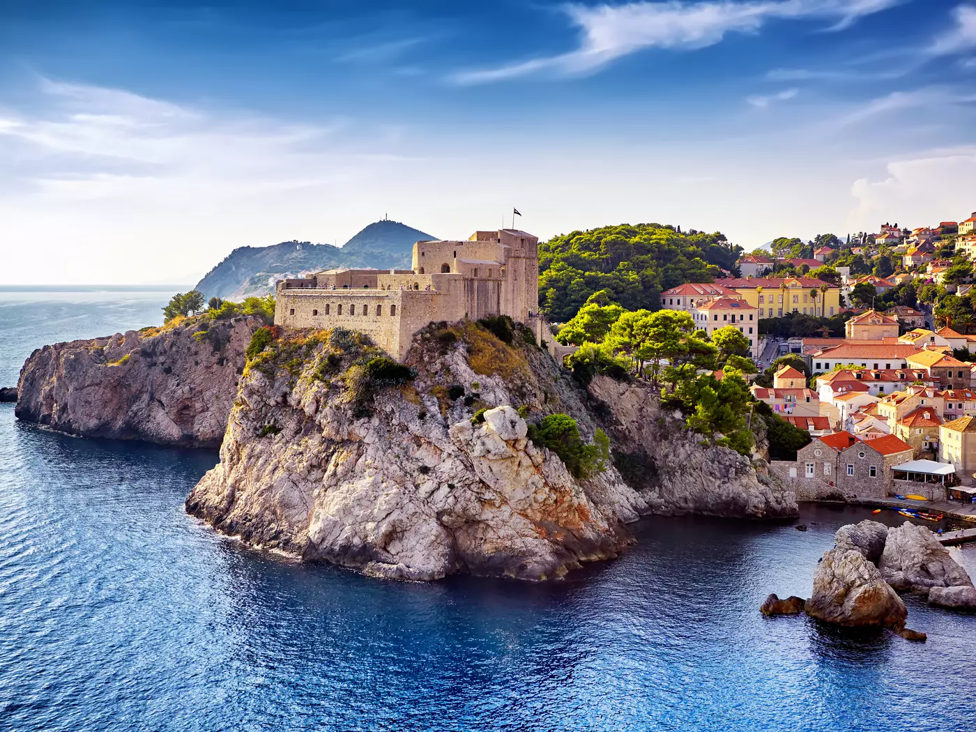 Dubrovnik's old town is amongst he world’s finest and most perfectly preserved medieval cities