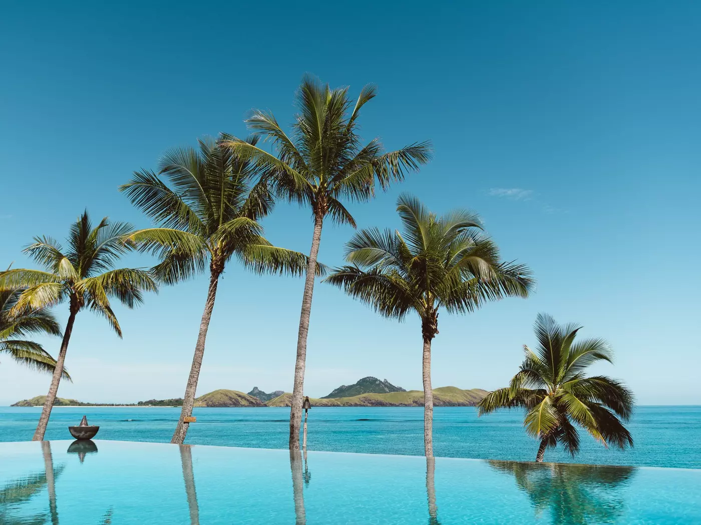 Relax by the freshwater Infinity Pool, Tokoriki Island Resort