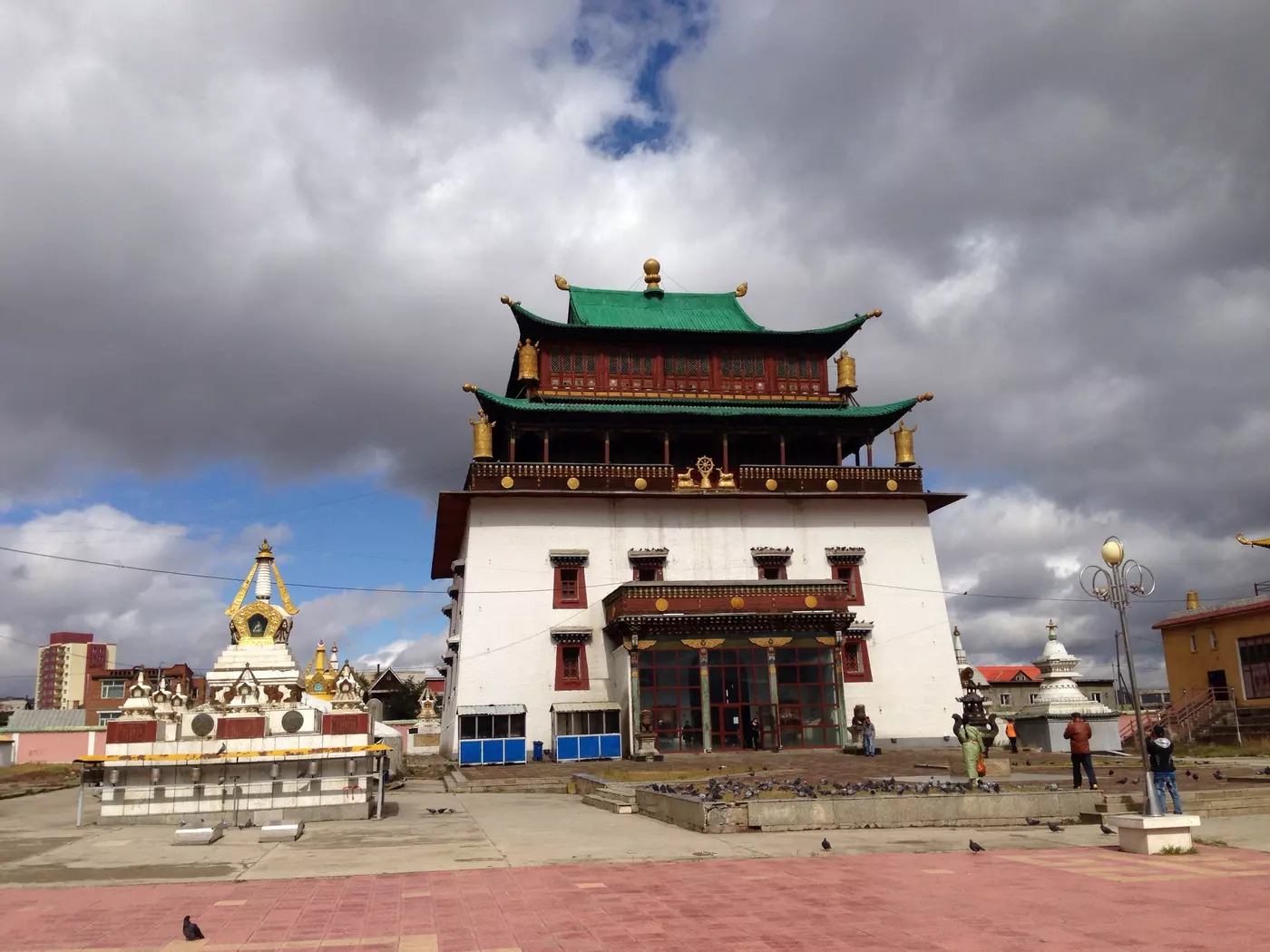 Gandan monastery, Ulaanbaatar