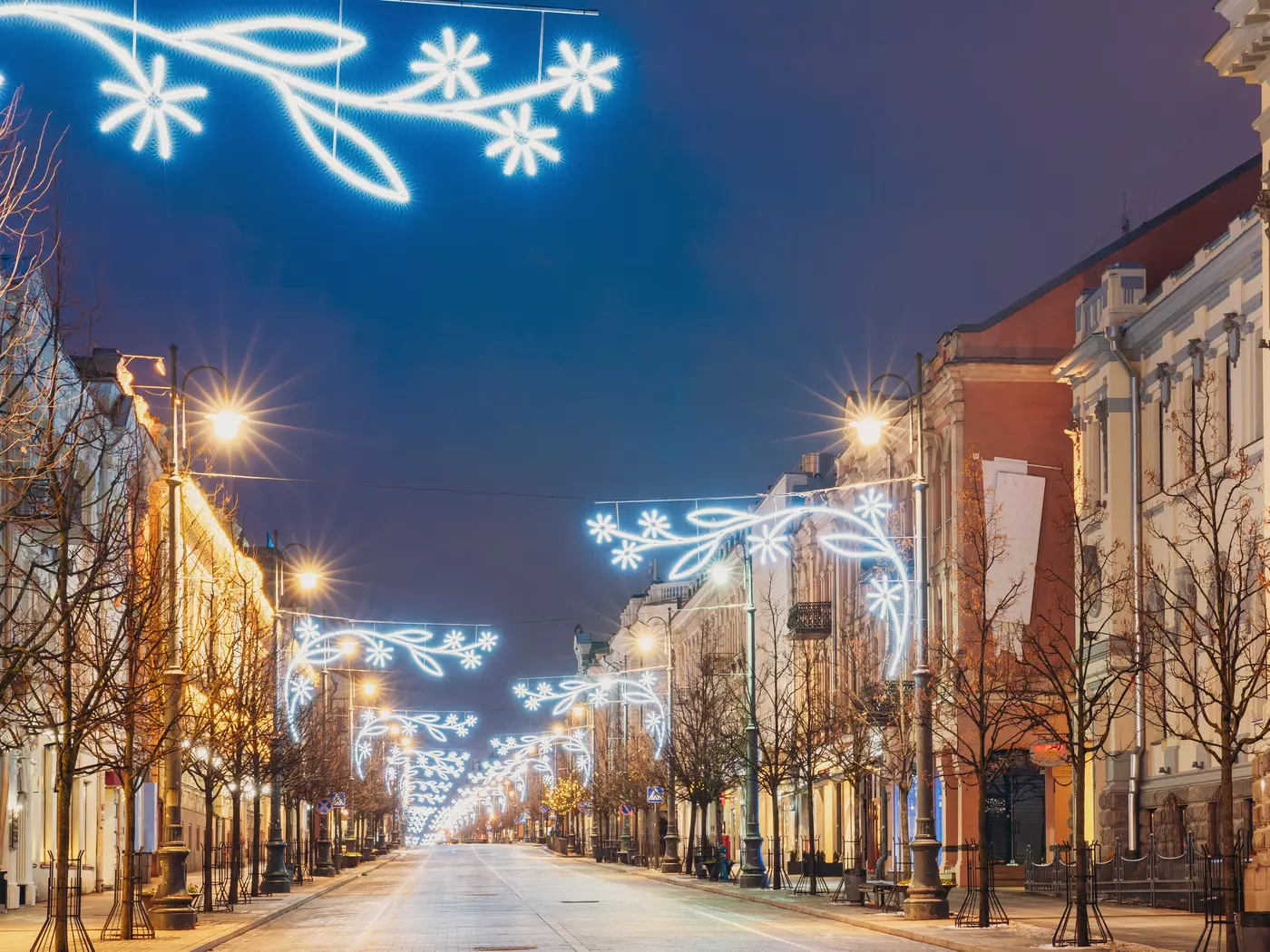 Gediminas Avenue, Vilnius, Lithuania