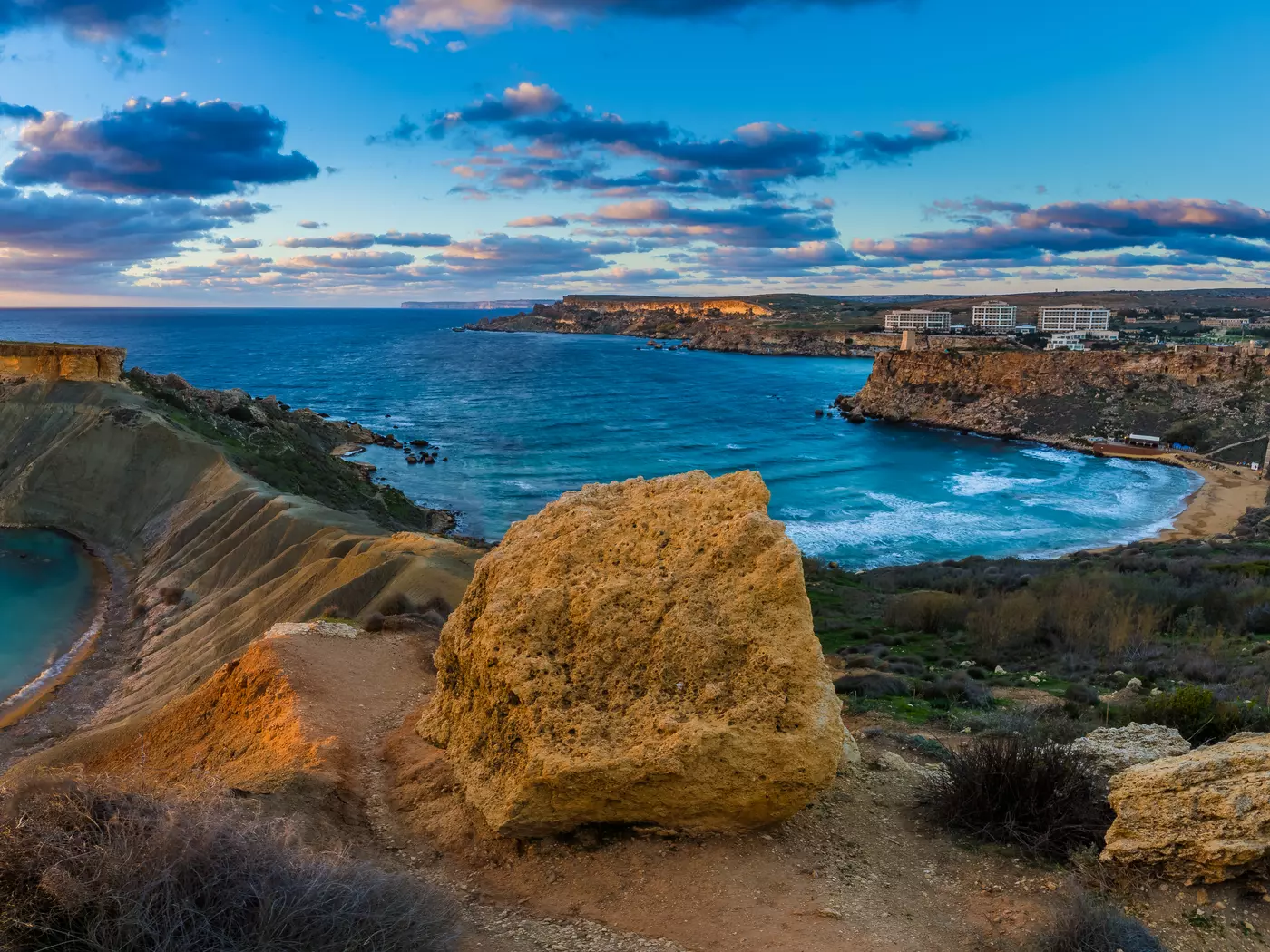 Gnejna & Golden Bay, Malta