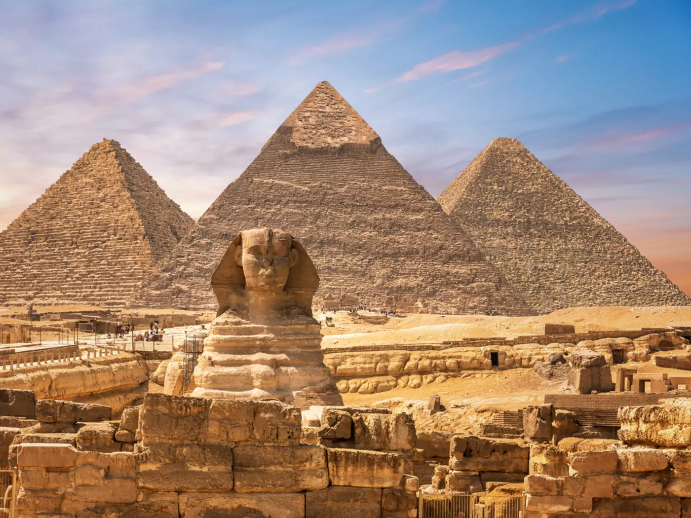Great Sphinx & Pyramids, Giza