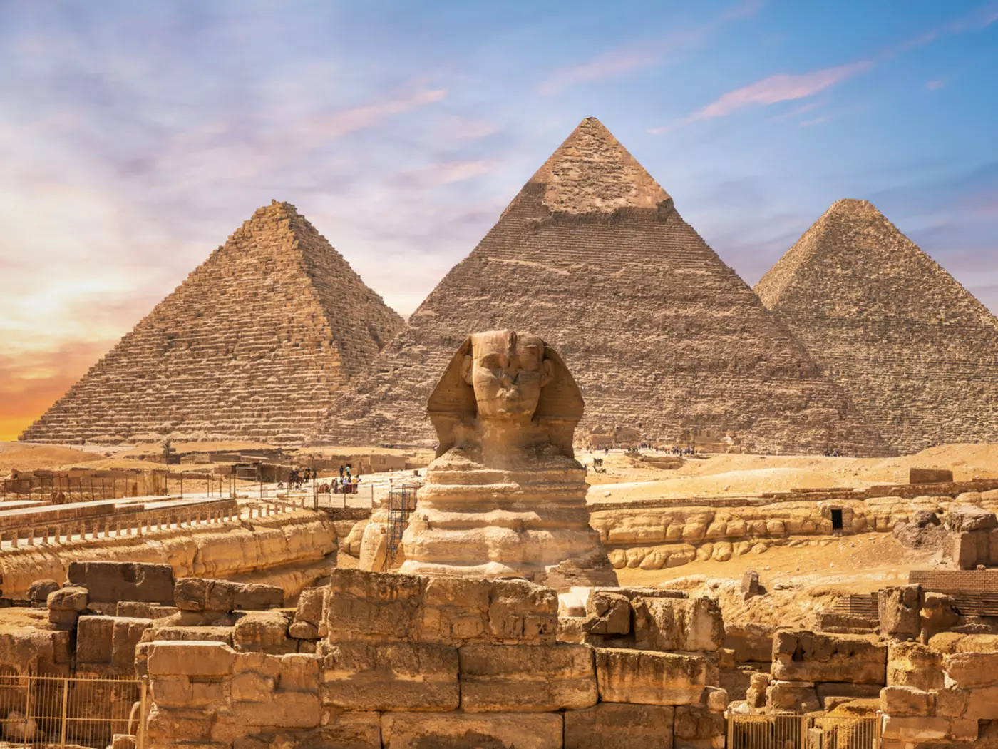 Great Sphinx & Pyramids, Giza